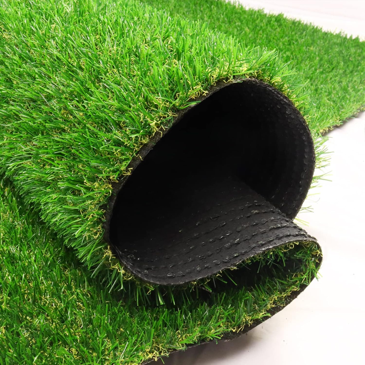 FREADEM Artificial Grass Astroturf Rug 4 FT 10 in * 8 FT, Realistic Fake Grass M...