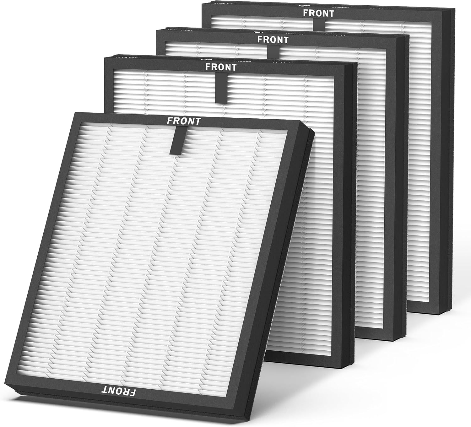 CHIVALZ 4 Pack HY4866 True HEPA Replacement Filters Compatible with MORENTO HY48...