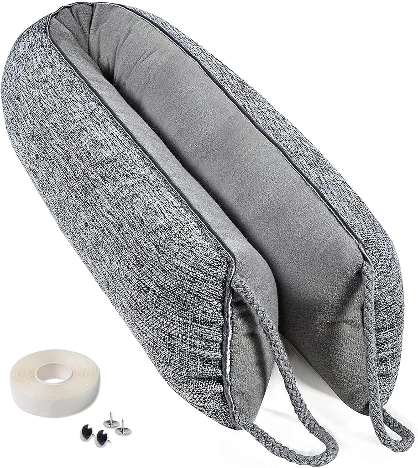 CNMTCCO Heavy Under Door Draught Excluder, 91 X 10 cm Wind Stopper for Window &...