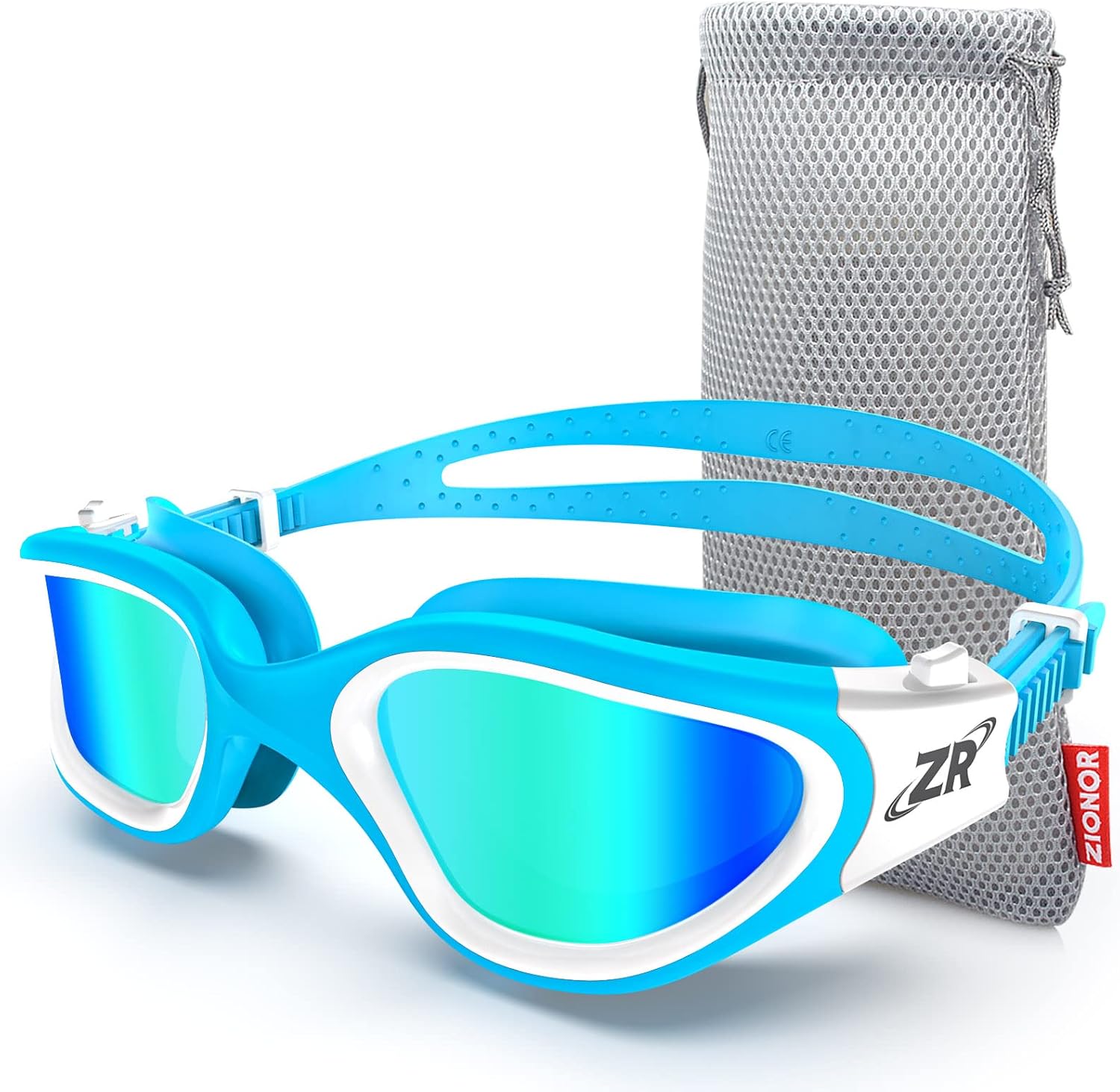 ZIONOR G1 Polarized Swimming Goggles for Unisex Adult Women Anti Fog 100% Anti U...