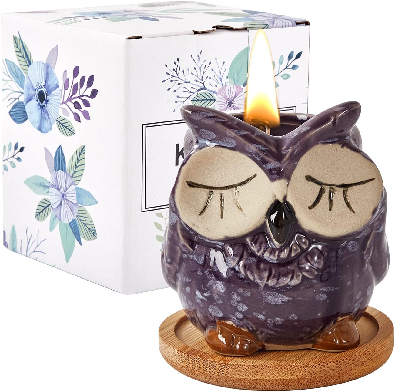Kinforse Scented Candles Gifts for Women, Birthday Presents for Women,Owl Gifts...