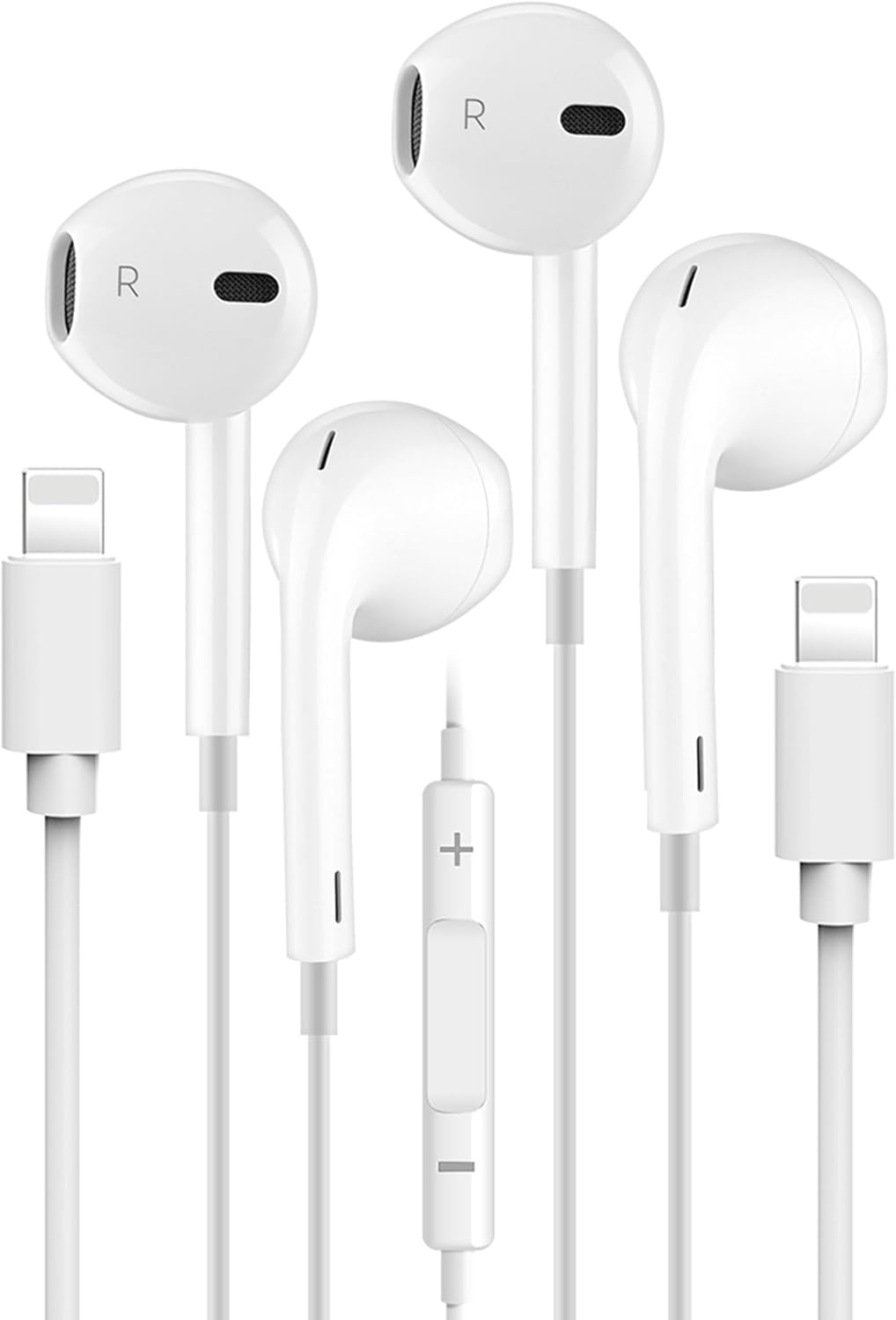 zuyes Lightning Headphones, In-Ear Headphones Stereo Headset and Noise Isolating...