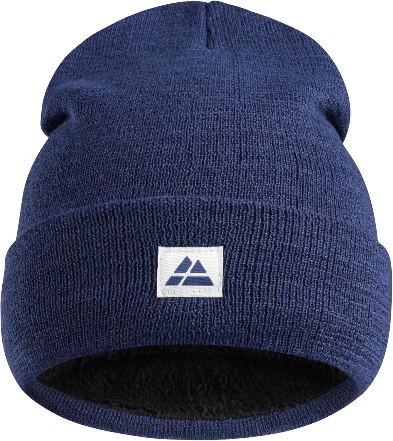 DANISH ENDURANCE Beanie Hat, Fleece Lined, Recycled Materials, Soft Knit Cuffed,...