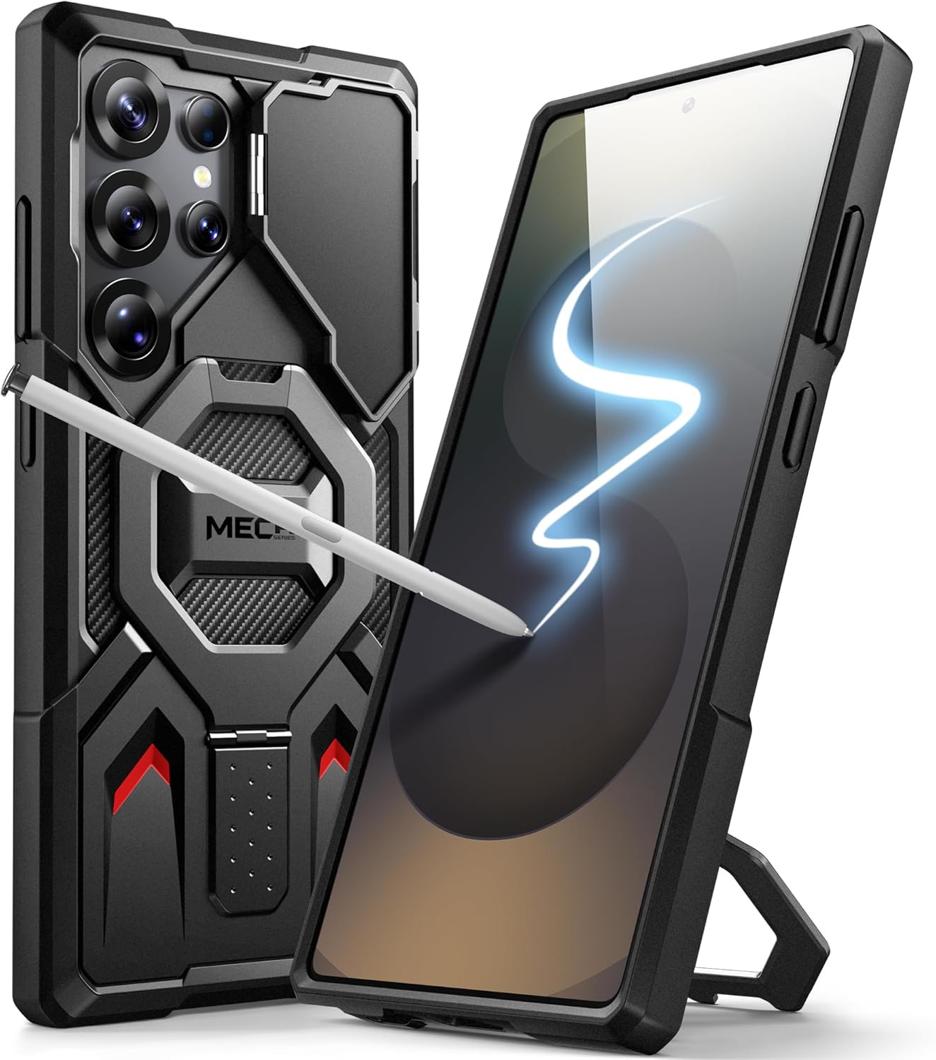 TONGATE Magnetic for Samsung Galaxy S25 Ultra Case with Ring Stand, [Compatible...