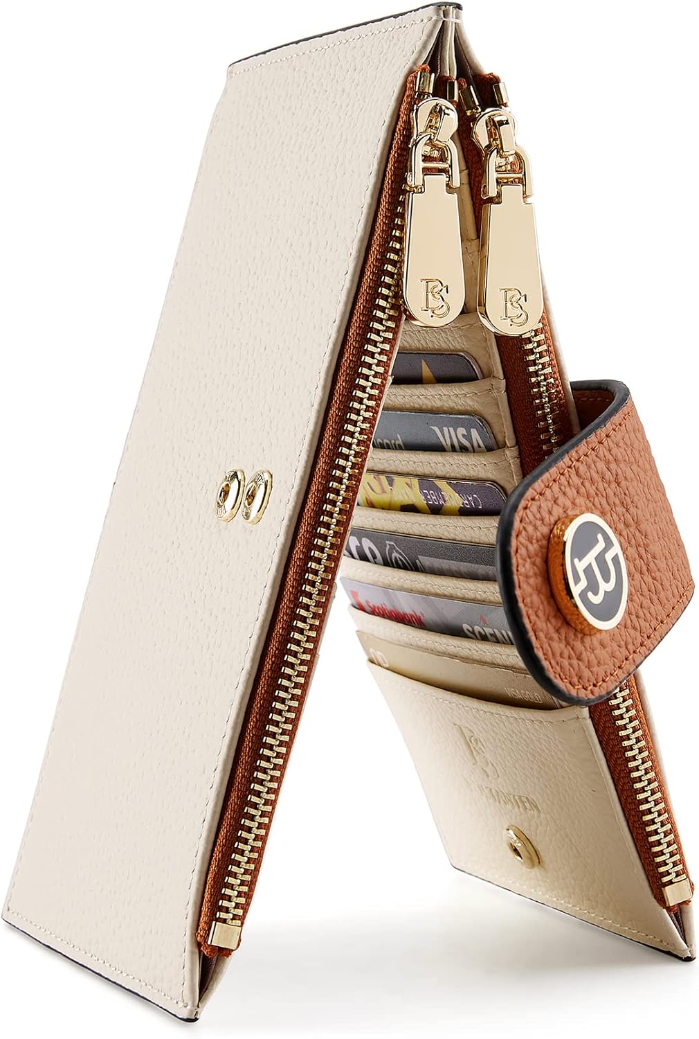 BOSTANTEN Leather Wallets for Women RFID Blocking Slim Bofild Purse Card Holder...