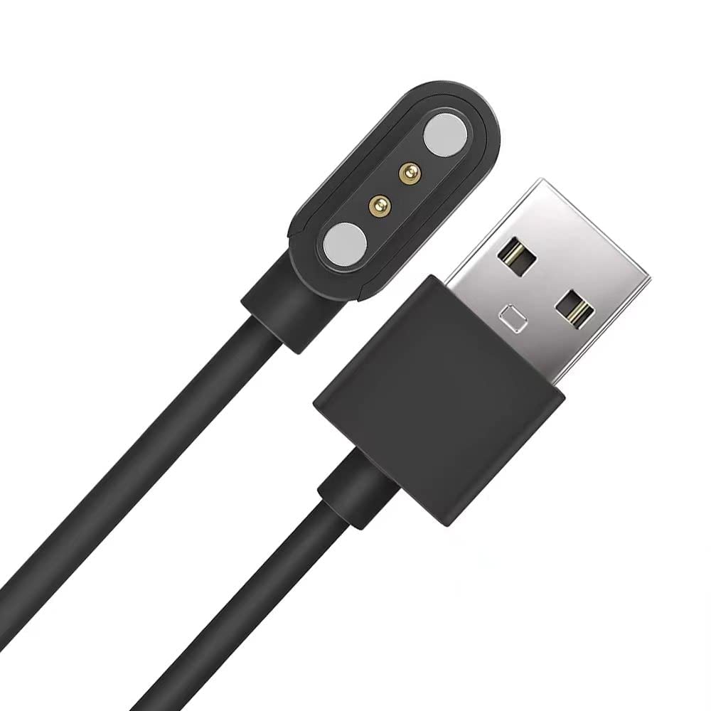 Smart Watch Magnet Charging USB Cables,2pin,Compatible with Dafit,Nerunsa,Radley...