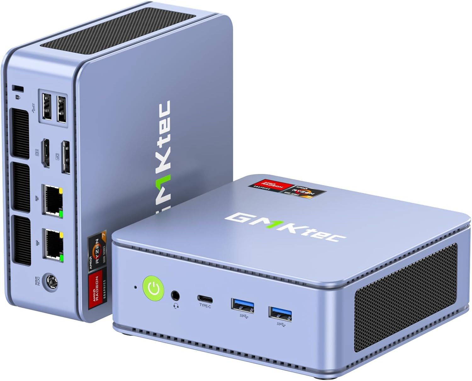 GMKtec M5 Plus Gaming Mini PC Ryzen 7 5825U (Upgraded 5700U), 32GB RAM 1TB SSD D...