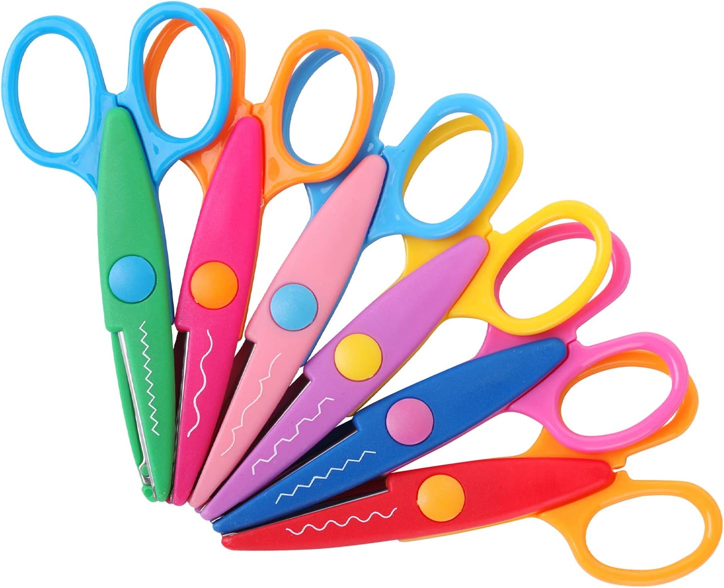 Mr. Pen Craft Scissors - Decorative Edge, 6 Pack, Zig Zag, Scrapbooking, Fancy,...
