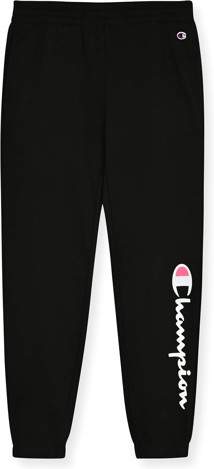 Champion Girls Sweatpants for Kids Fleece Girls Jogger Pants Girls Clothes Small...
