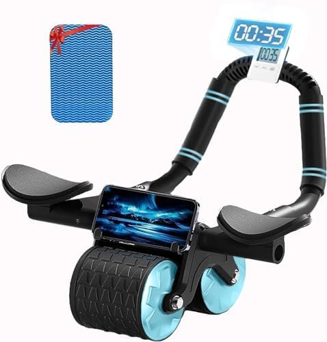 ARAER Upgraded Ab Roller Wheel with Elbow Support and Automatic Rebound, Core Tr...