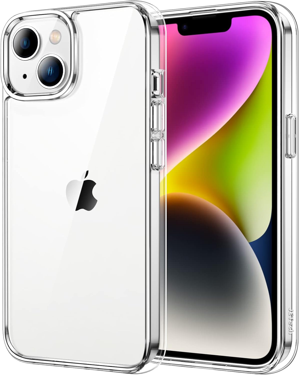 JETech Case for iPhone 14 Plus 6.7-Inch, Non-Yellowing Shockproof Phone Bumper C...