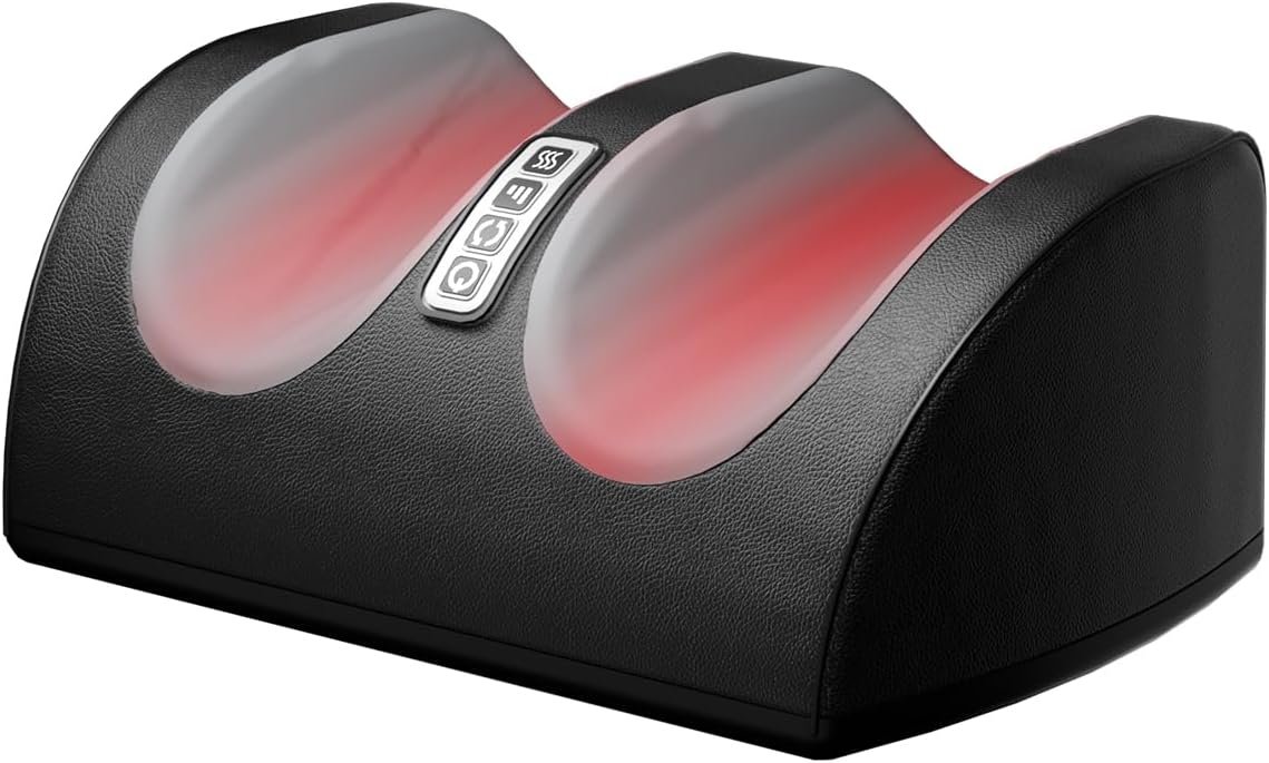 LAOBEN Shiatsu Foot Massager with Heating Function, Relaxes Leg Muscles, Improve...