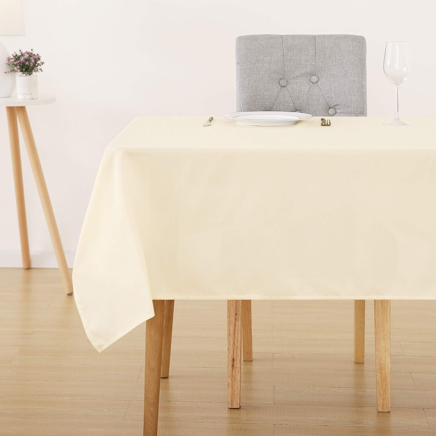 Deconovo Home Decorative Oxford Wipeable Tablecloth Rectangle Water Resistant Ta...