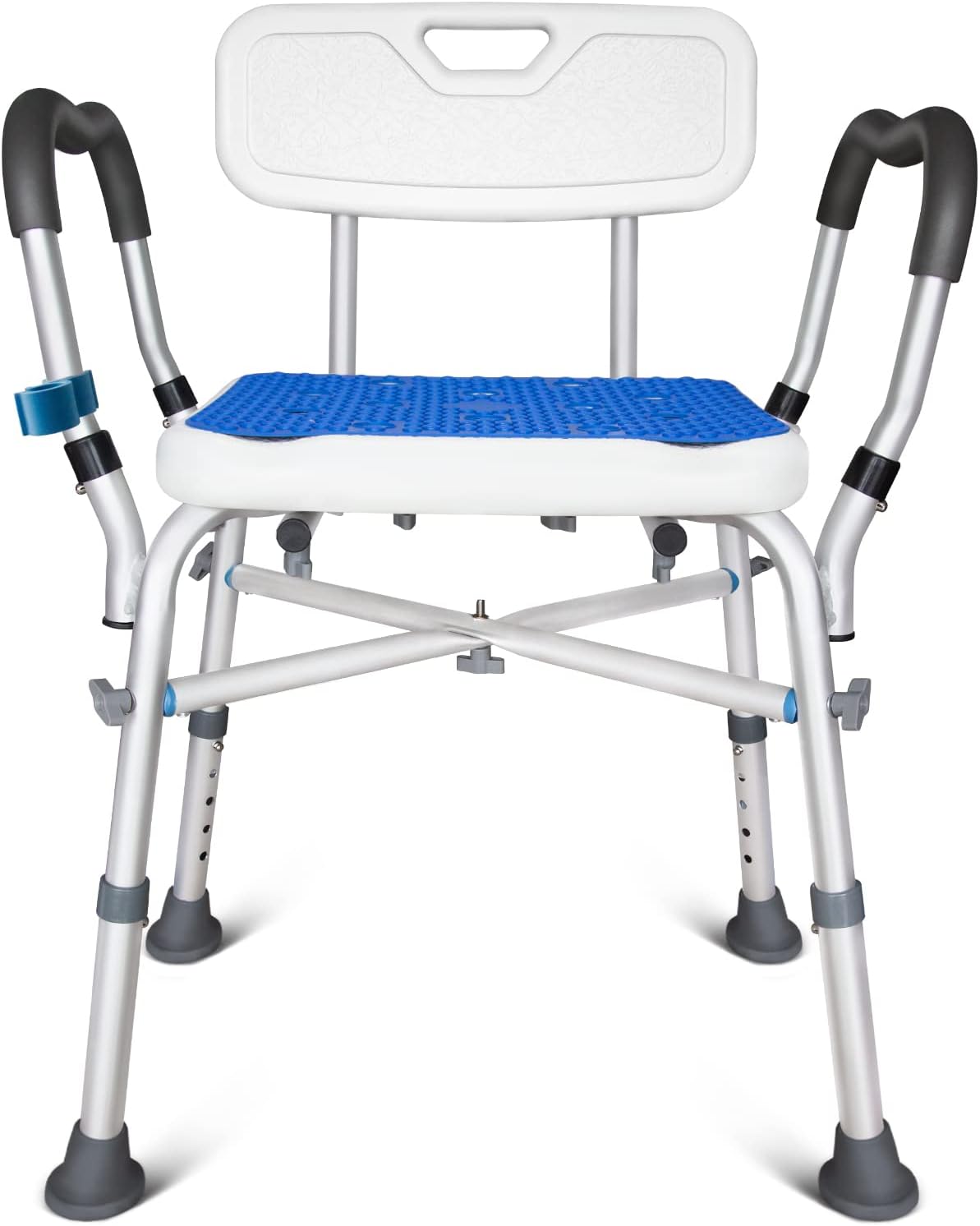 KingPavonini Shower Chair for Inside Shower, 550LBs Heavy Duty Bath Chair with A...