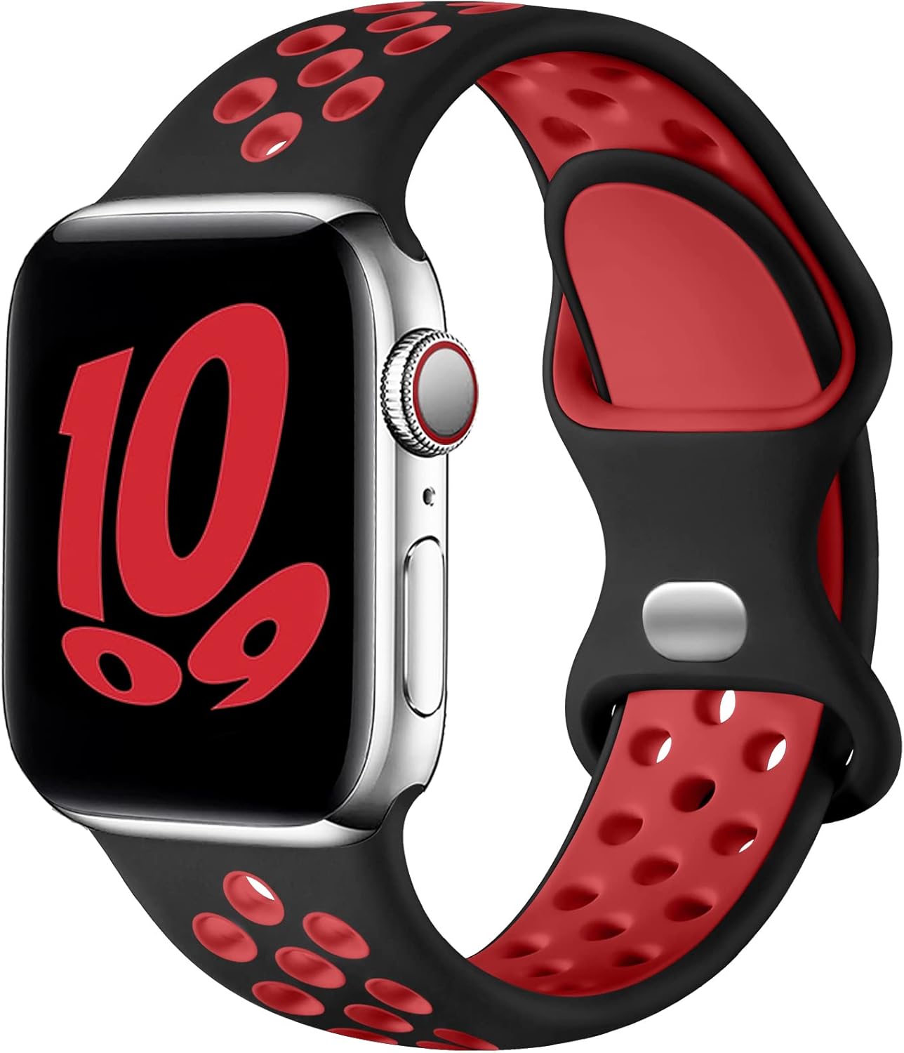 Upeak Sport Strap Compatible with Apple Watch Strap 44mm 45mm 46mm 42mm 49mm 40m...