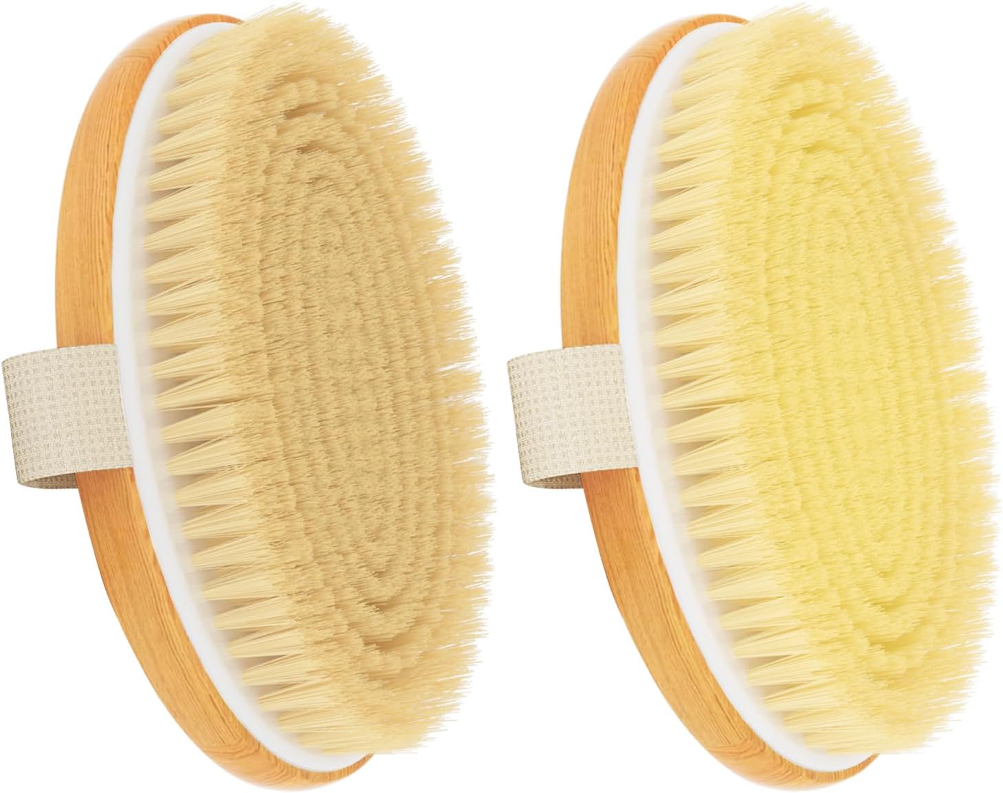 Metene 2 Pack Dry Body Brushes, Exfoliating Body S...