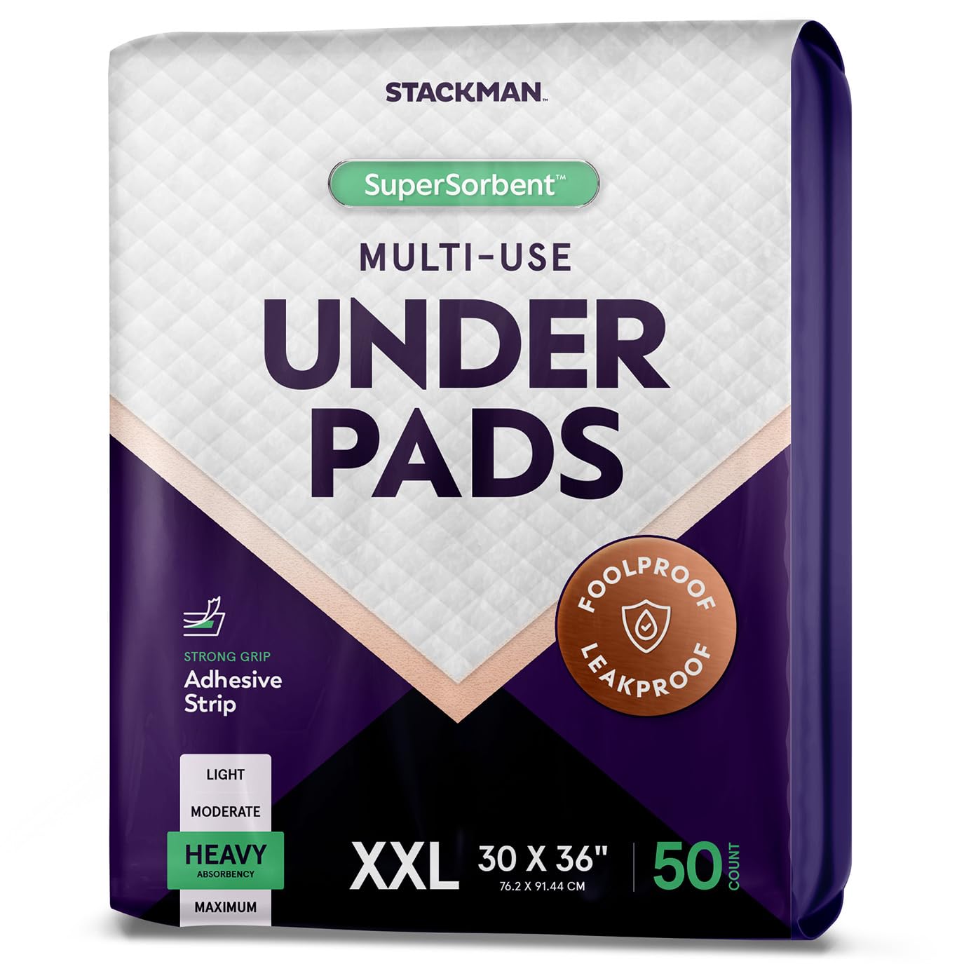 Heavy Absorbency Bed Pads, XXL Disposable 30 x 36 Chucks Pee Pads for Incontinen...