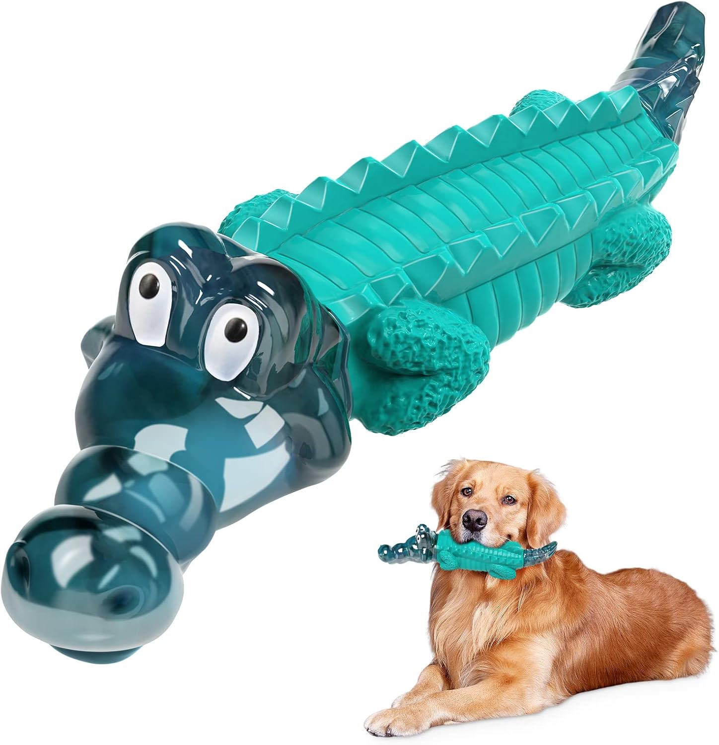 Dog Toys for Aggresive Chewers - Tough,Indestructible Dog Toys for Large, Medium...