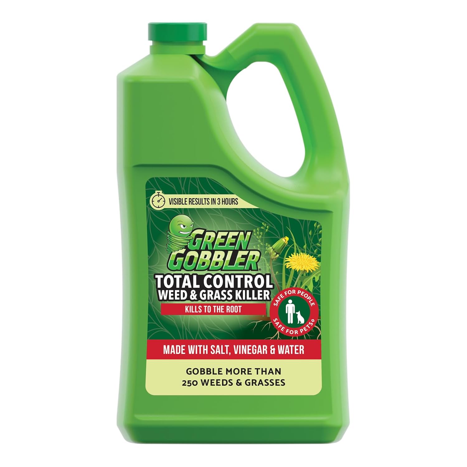 Green Gobbler Natural Total Control Weed & Grass Killer | Made with Concentrated...