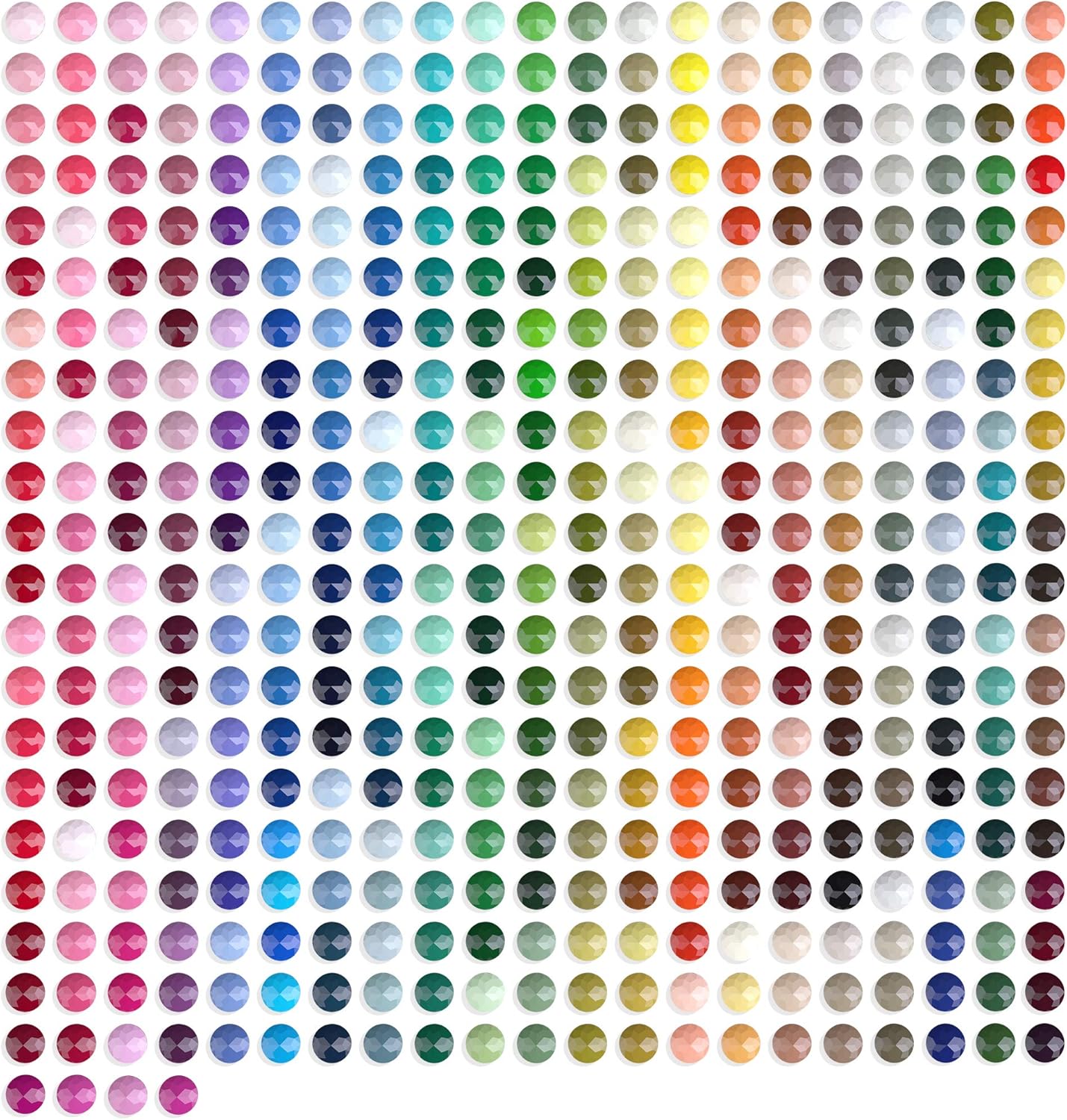 ARTDOT 445 Colours DMC Diamond Beads for 5D Diamond Art Accessories, 89000 Piece...