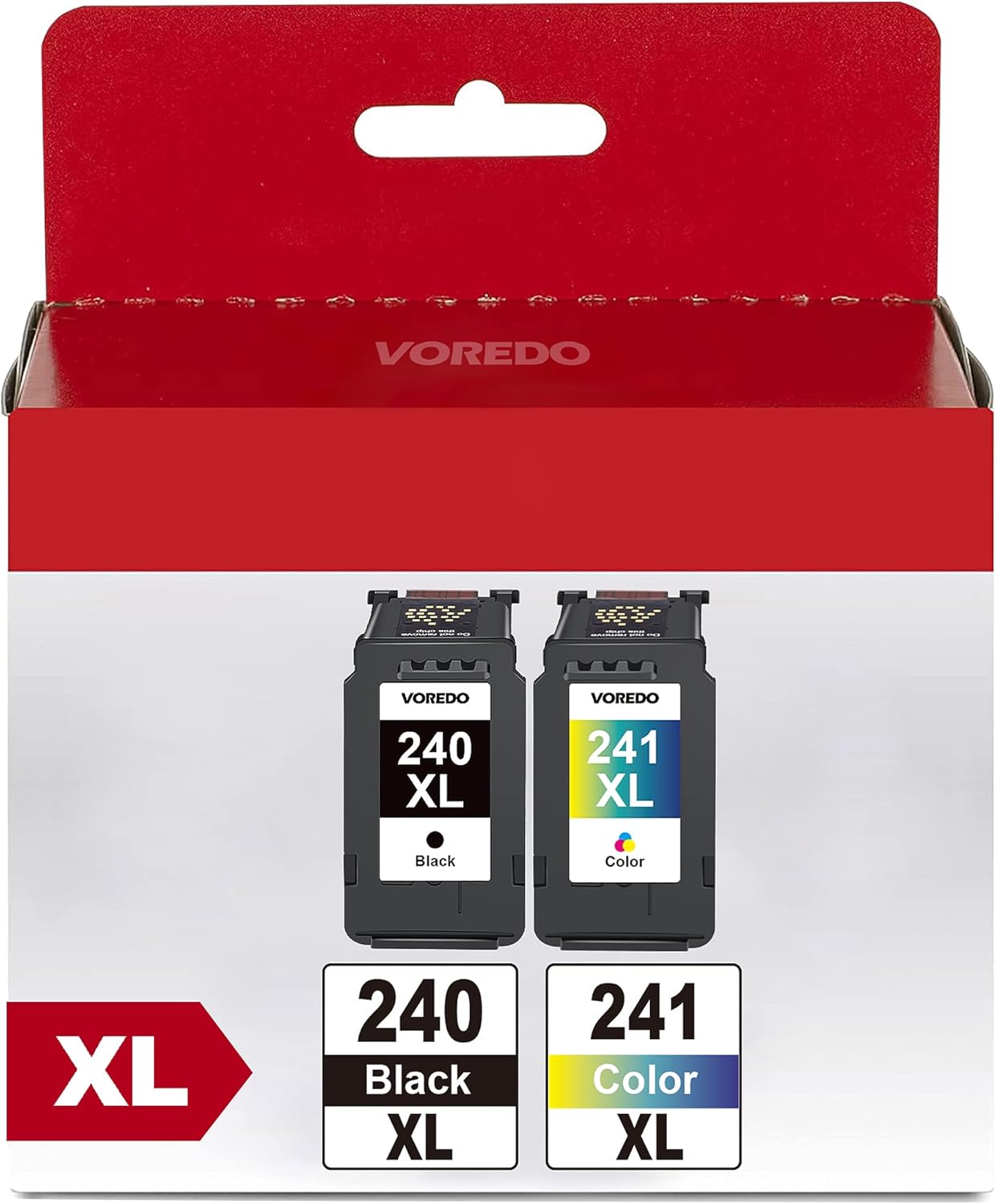 PG-240XL/CL-241XL Ink Cartridges Compatible for Canon 240XL 241XL Combo Pack, 24...