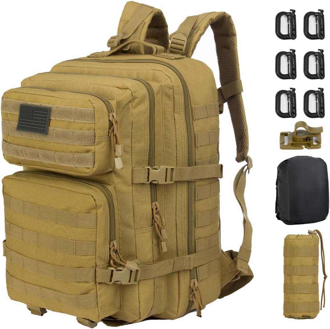 GZ XINXING Military Tactical Backpack Army 3 Day Assault Pack Molle Bug out Bag...