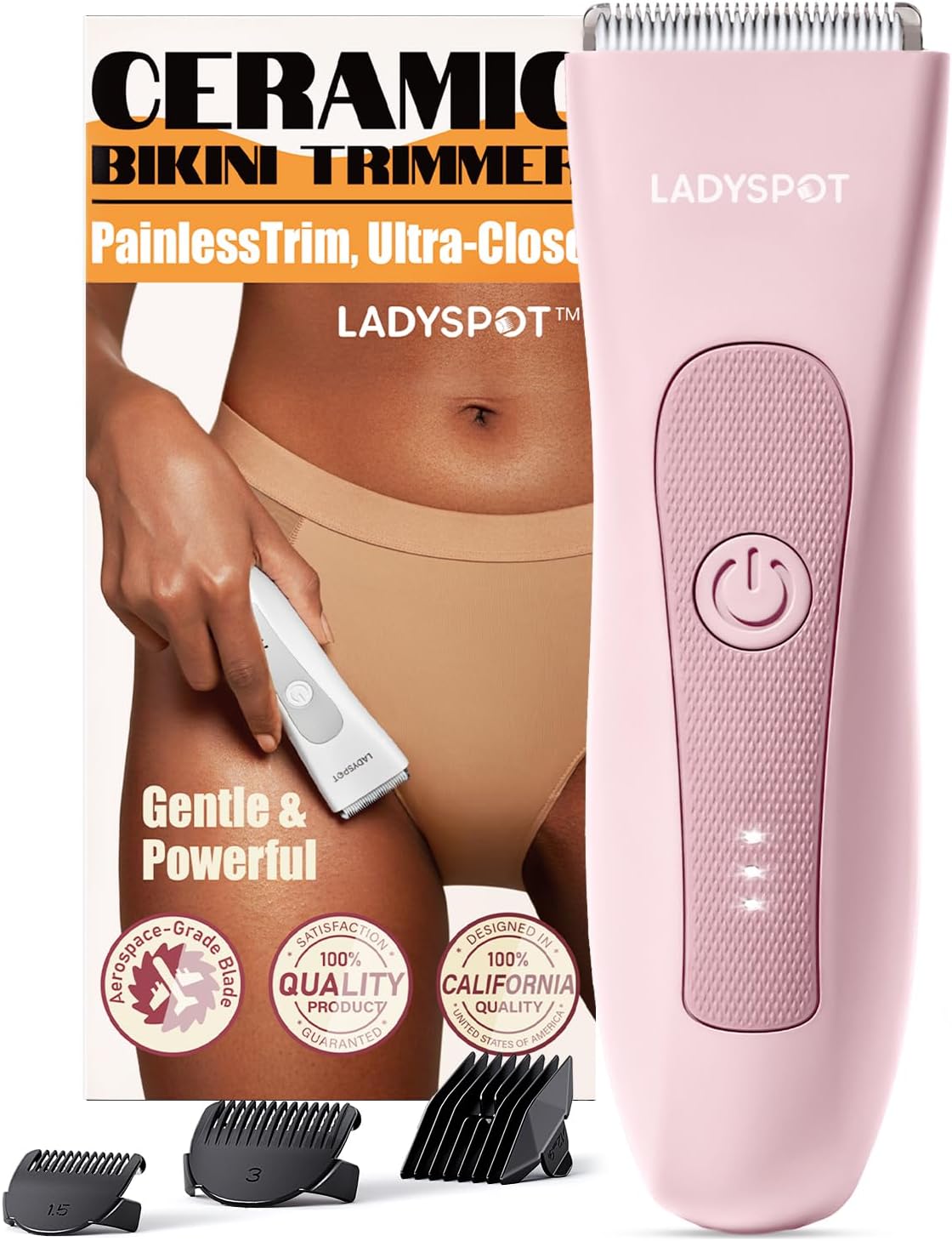 Electric Shaver for Women, Women Shaving & Grooming Sets, with 3 Guard and Repla...