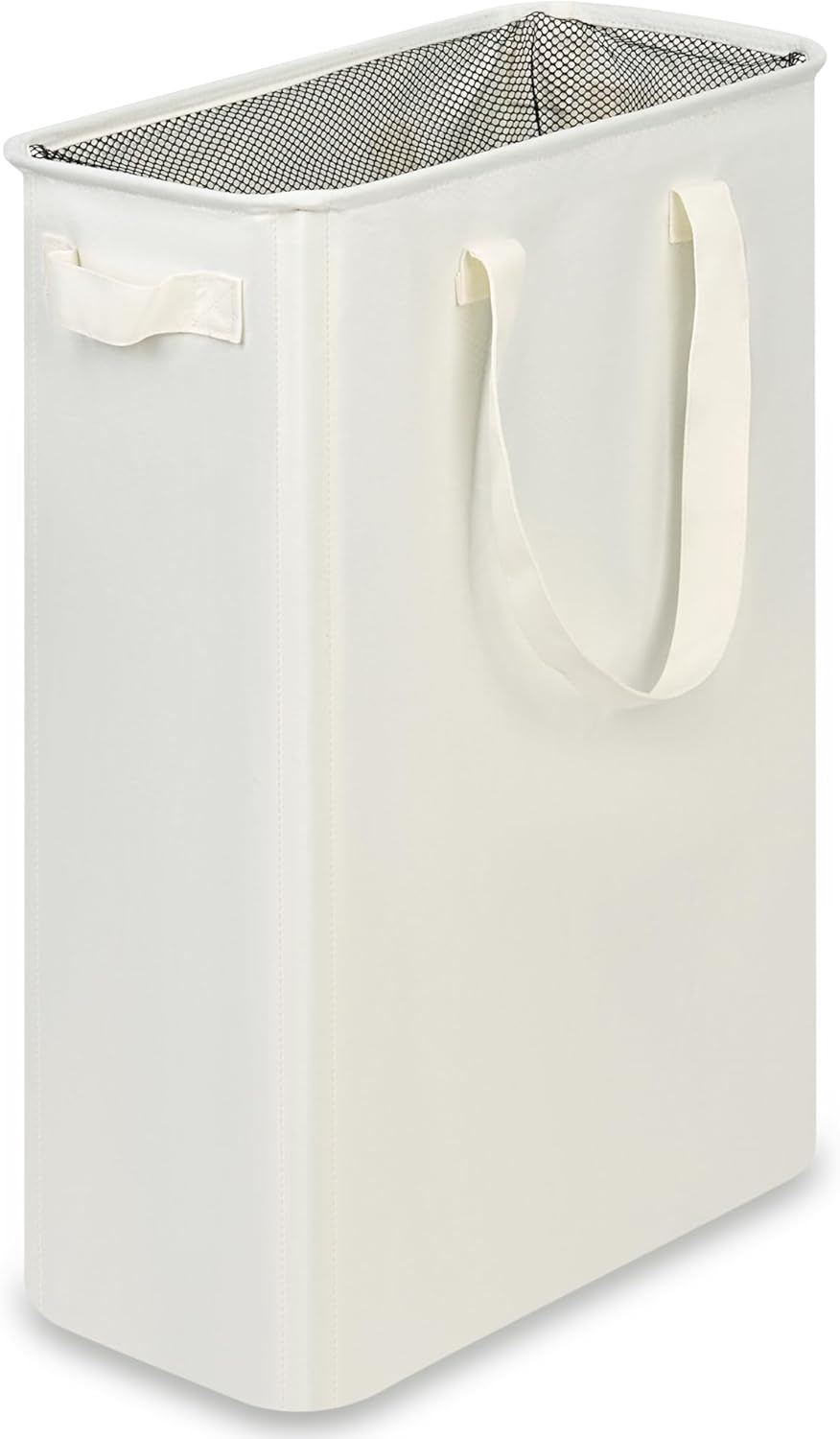 Slim Laundry Basket, Narrow Laundry Hamper with Handles, Collapsible Dirty Cloth...