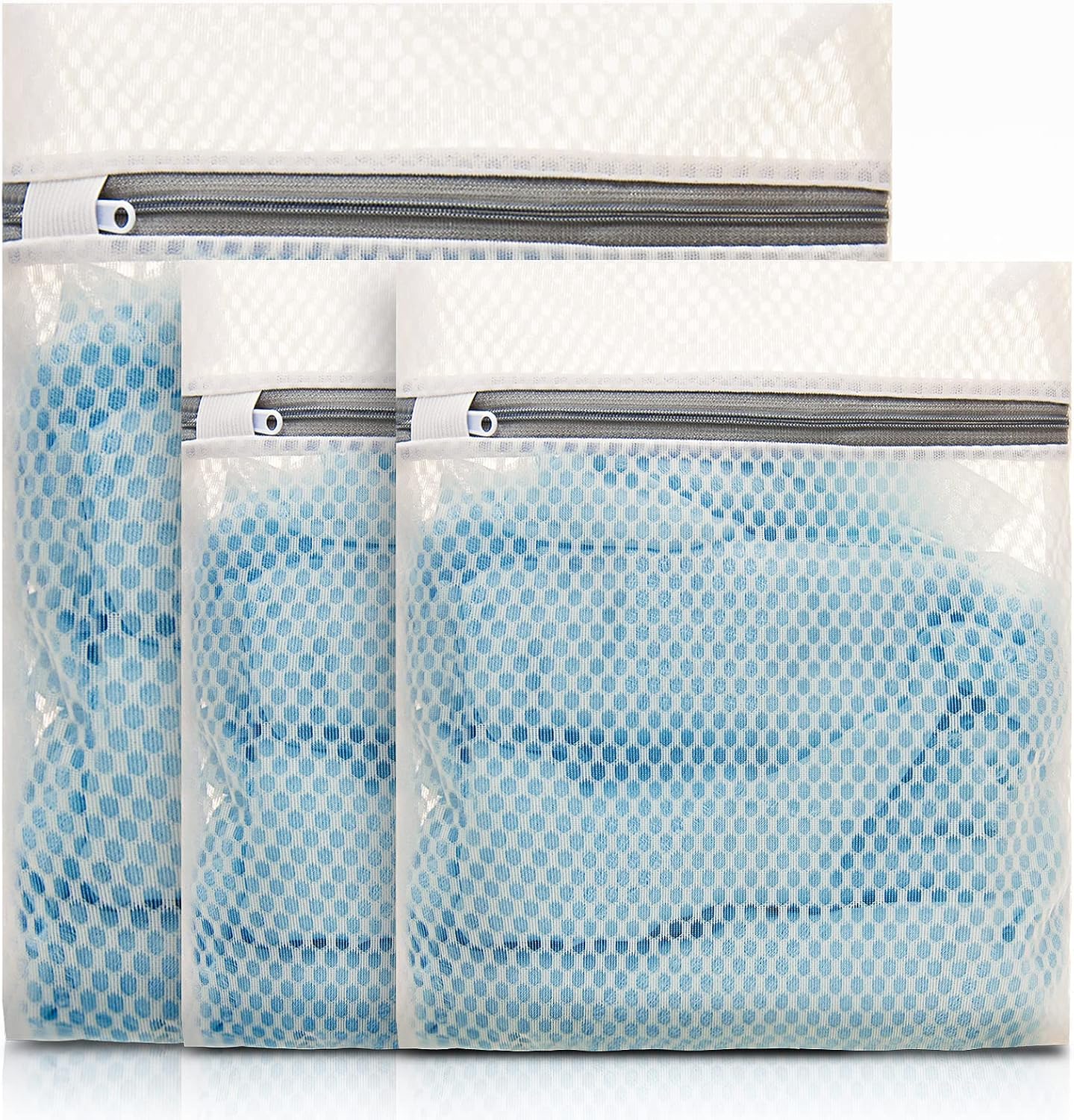 Delicates Wash Bags, GOFRIEND Laundry Bags Zippered Washing Machine Fine Mesh Ba...