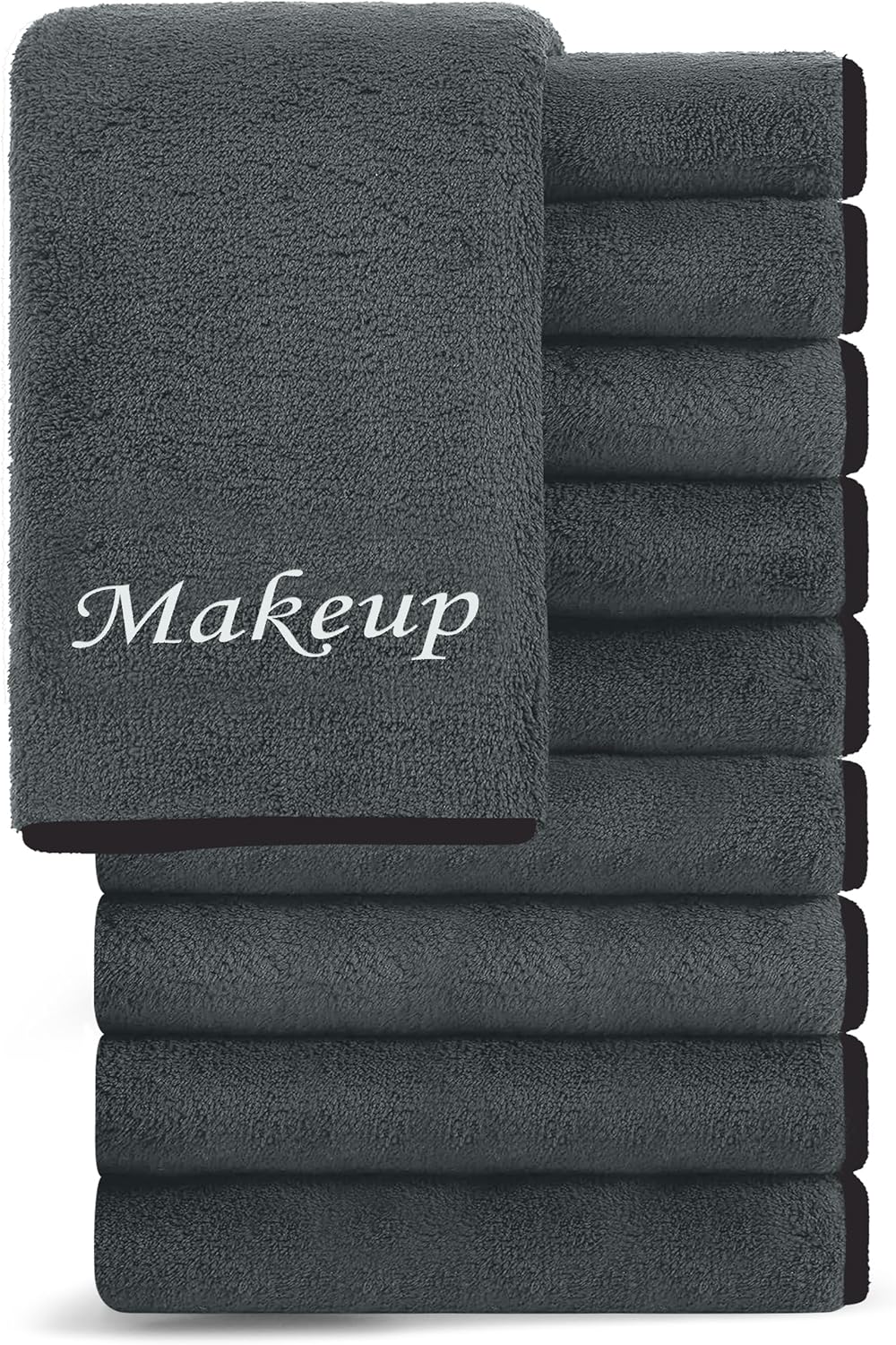 Cosy Family 10 Pack Makeup Remover Wash Cloths - Soft Microfiber Fingertip Facia...