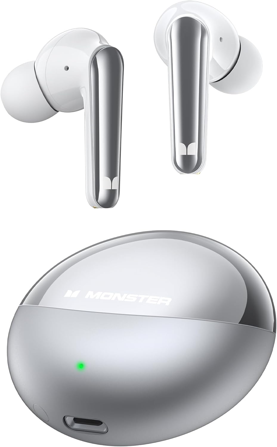 Monster N-Lite 203 AirLinks Wireless Earbuds, Bluetooth 5.3 Headphones HiFi Ster...