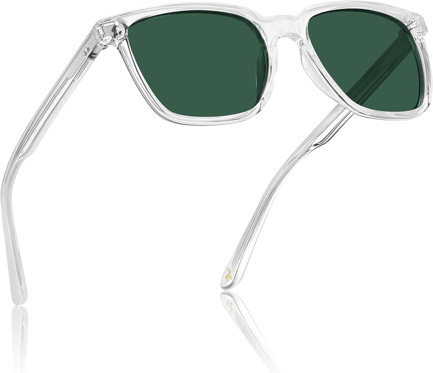 CARFIA Retro Square Mens Sunglasses Polarised Eyewear 100% UV Protection for Dri...