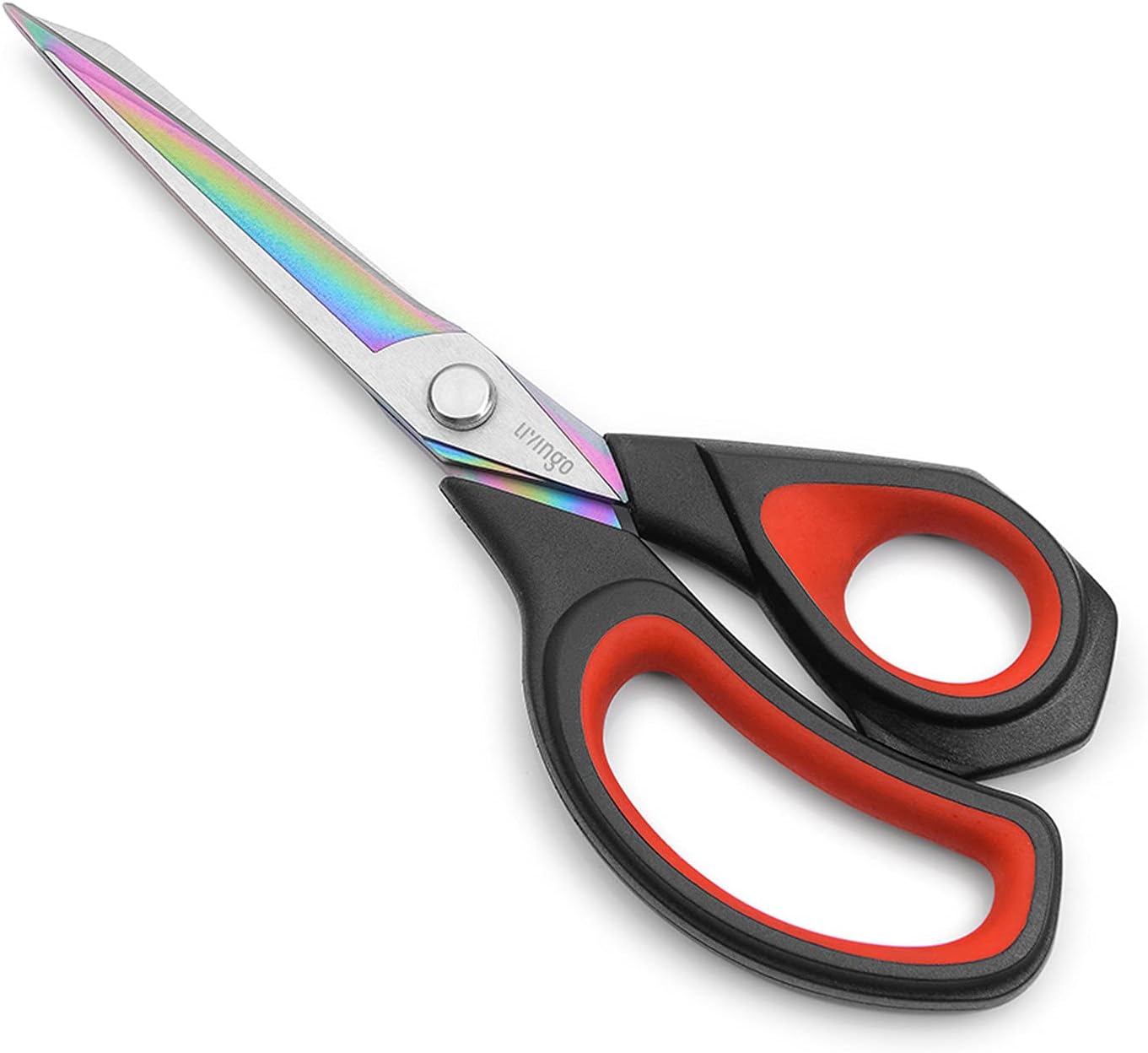 LIVINGO Premium Dressmaking Scissors Heavy Duty Multi-Purpose Titanium Coating F...