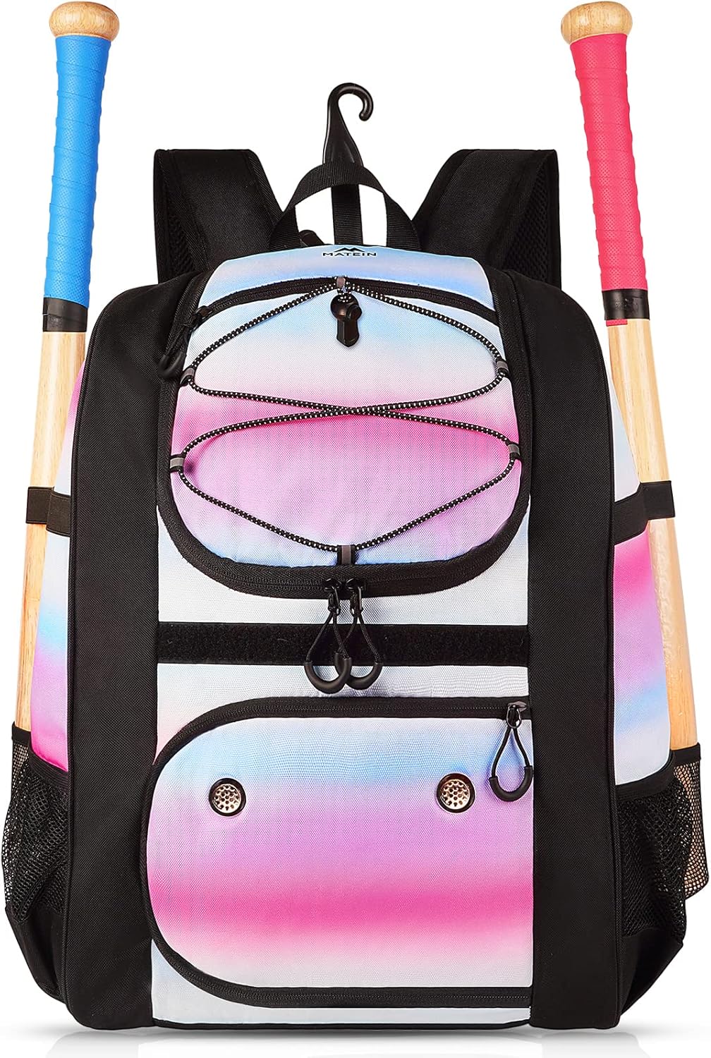 MATEIN Softball Bag, Lightweight Baseball Backpack with Shoe Compartment, Baseba...