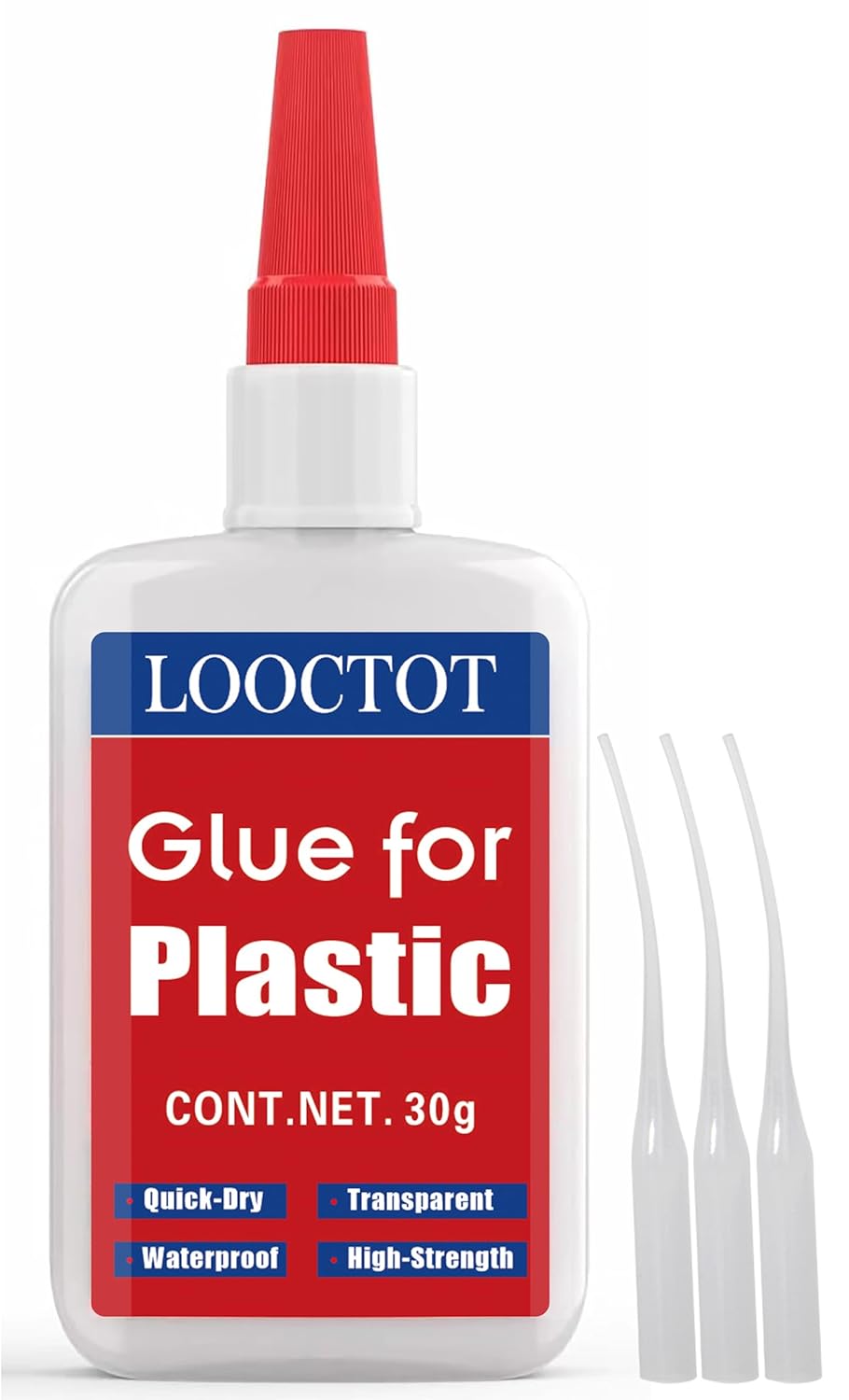 30g Plastic Glue,Adhesive for Legos&Miniatures,3D Printing,Toy Car,ABS,PVC;Super...