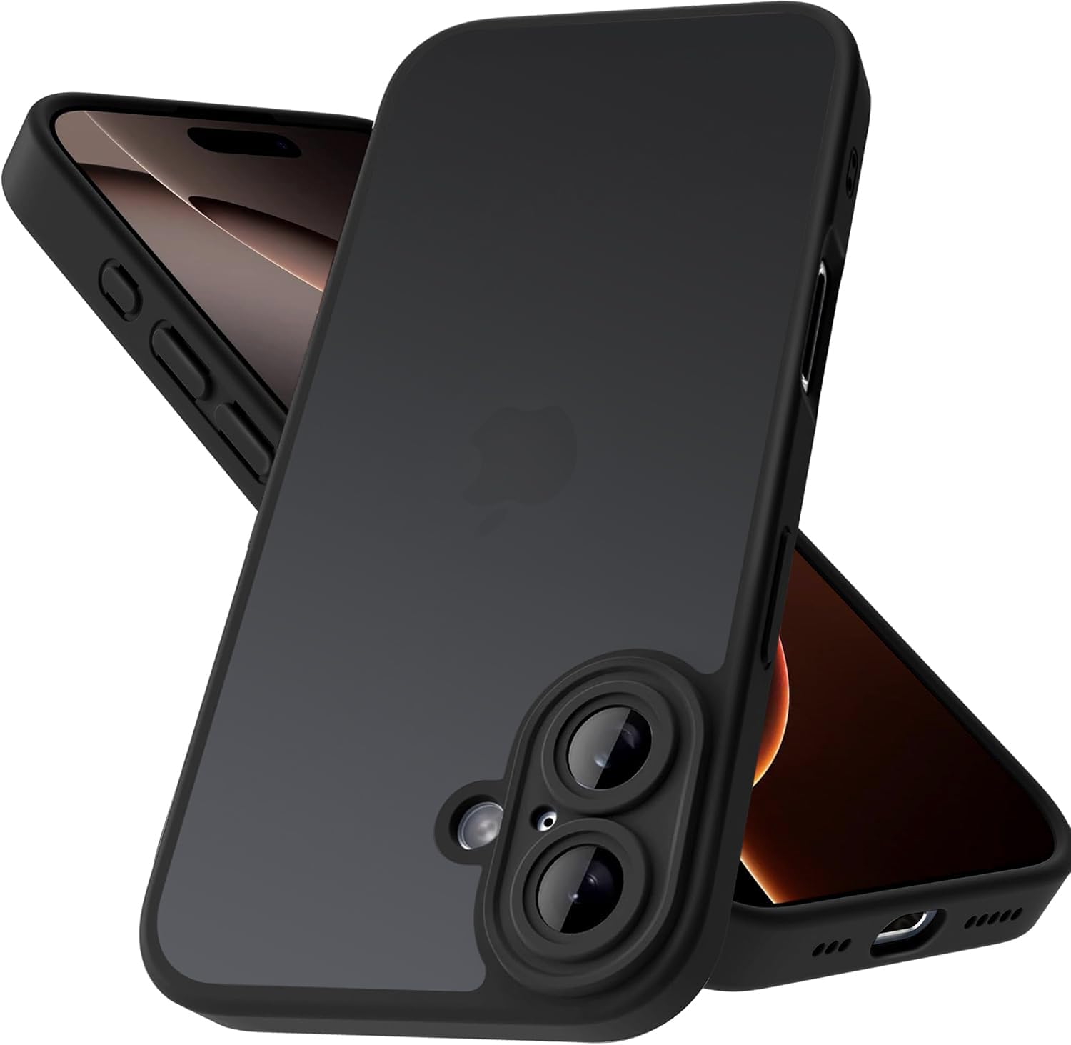 Mootobo for iPhone 16 Case 6.1-Inch, Military-Grade Protection 360° Full Body Fr...