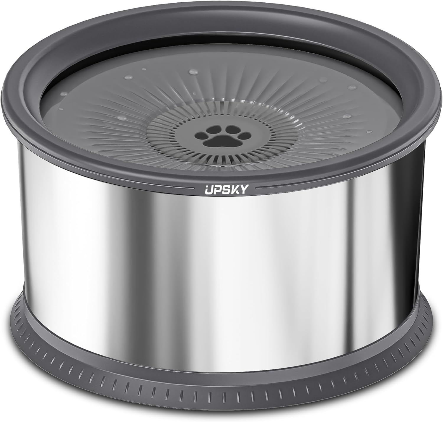 UPSKY 6.5L Dog Water Bowl,1.6 Gallon Super Large Capacity No Spill Dog Water Bow...