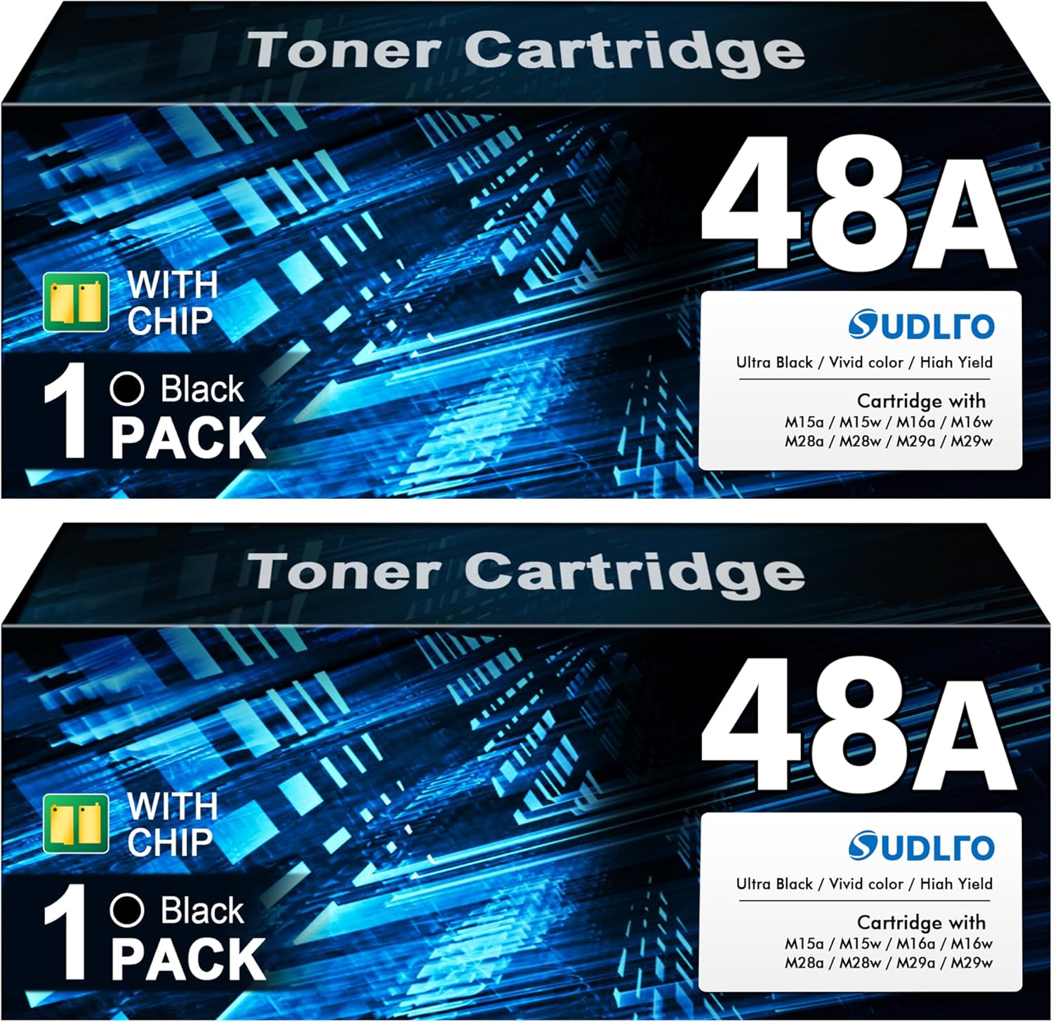 48A Toner Cartridge for HP CF248A - Replacement for HP 48A Toner Cartridge Black...