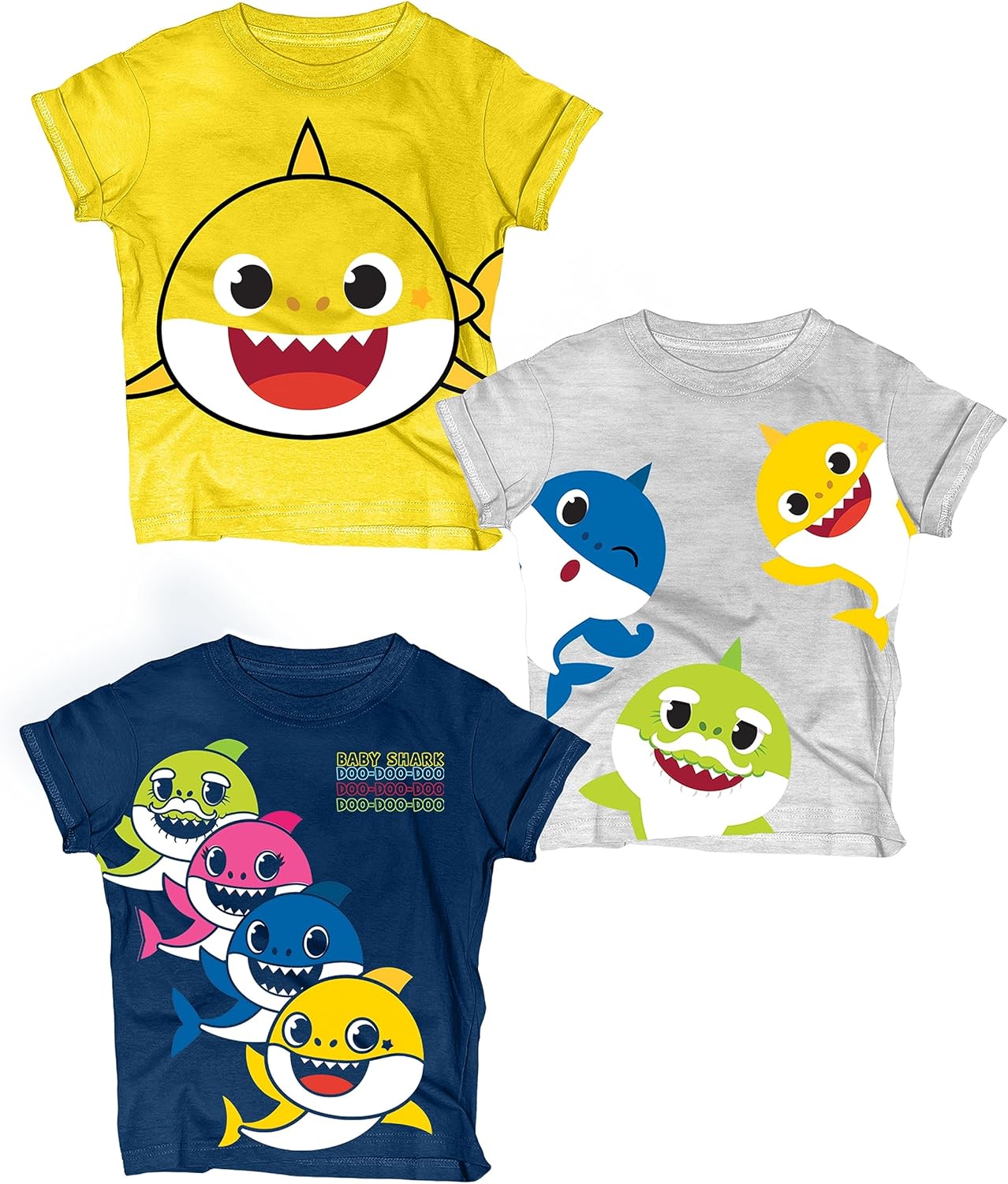 Baby Shark Graphic T-Shirt (Sets) Mommy Daddy Family Tees Birthday Party Outfits...
