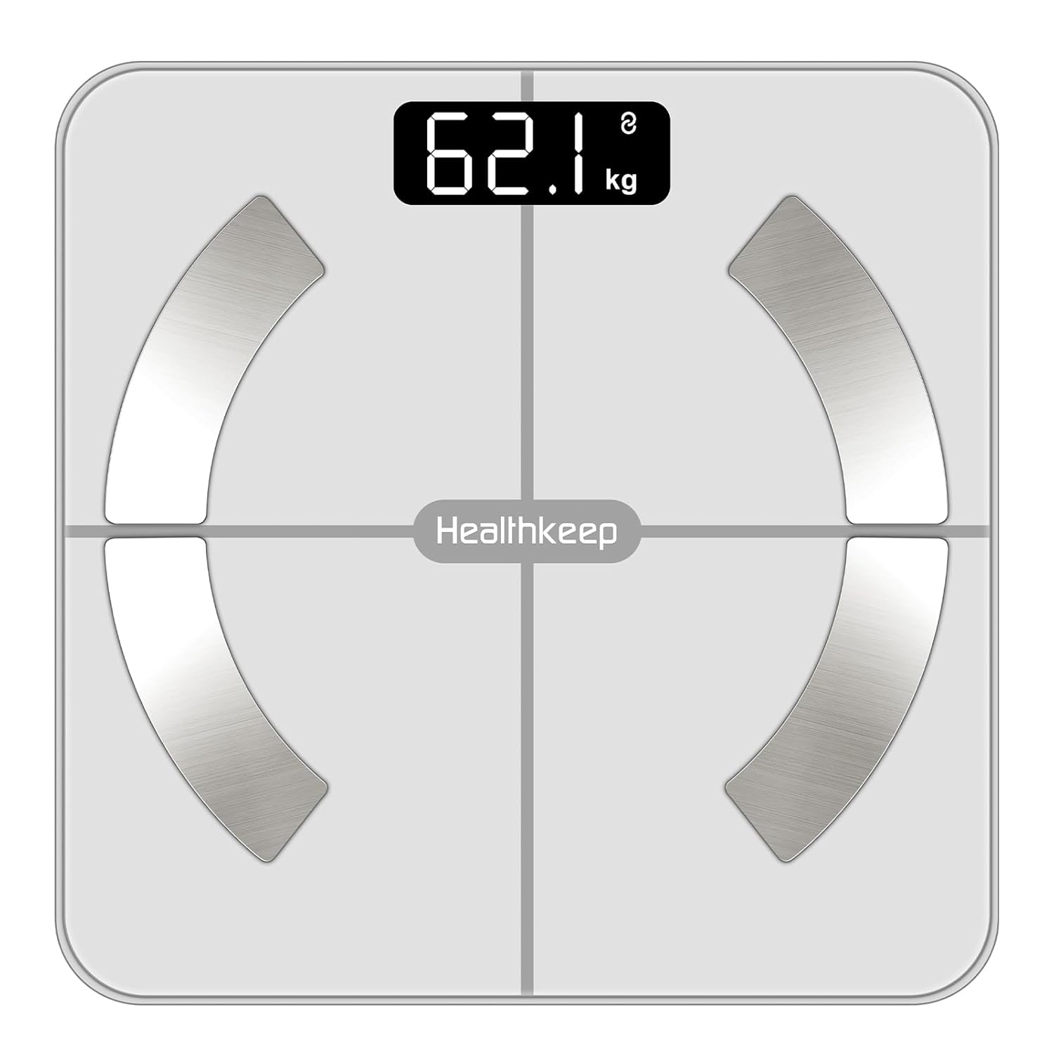 Healthkeep Scales for Body Weight with App 13 Body Composition Metrics, Smart Di...