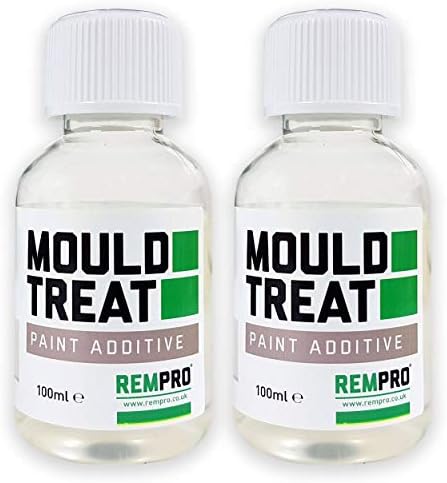 Rempro 2 x 100ml Anti-Mould Paint Additive - Prevention & Control of Black Mould...