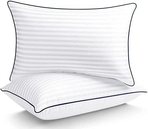 Bed Pillows for Sleeping Queen Size, Set of 2- Cooling, Luxury Hotel Quality wit...