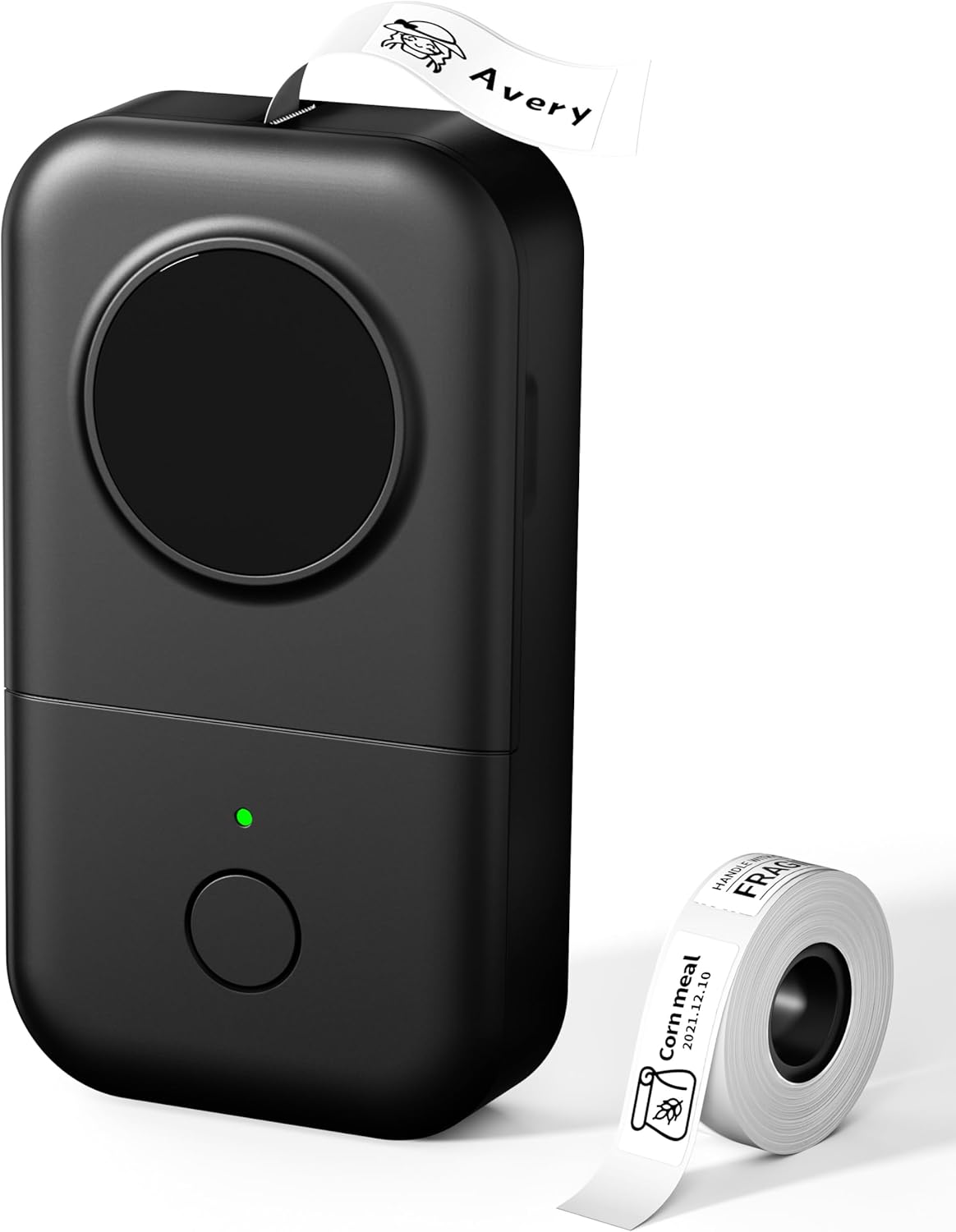 Phomemo D30 Label Maker Machine with Tape, Mini Bluetooth Label Maker Thermal La...