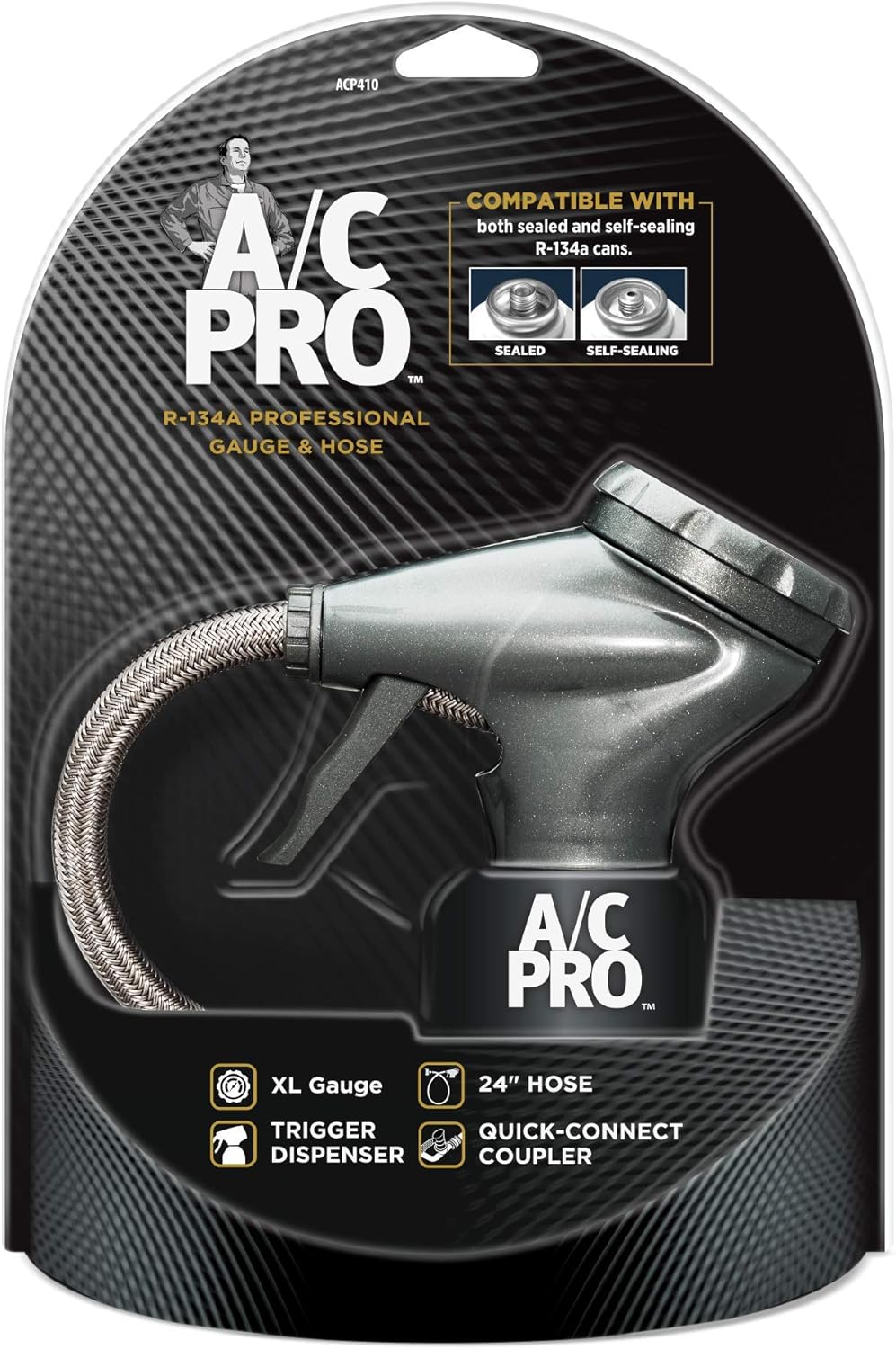 InterDynamics Car Air Conditiioner Gauge and Hose by InterDynamics, A/C Pro Air...