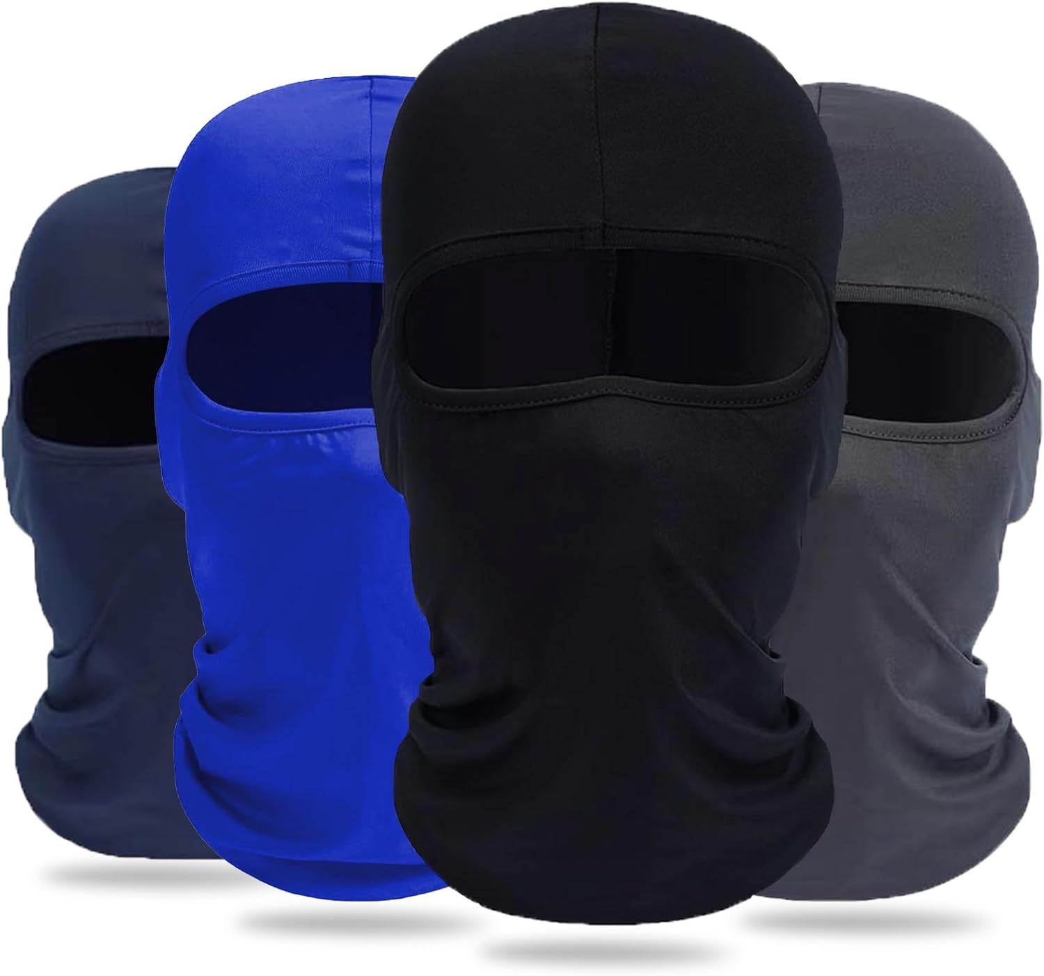 4 Pack Balaclava Ski Face Mask for Men Women,Cooling Neck Gaiter Full Head Mask...