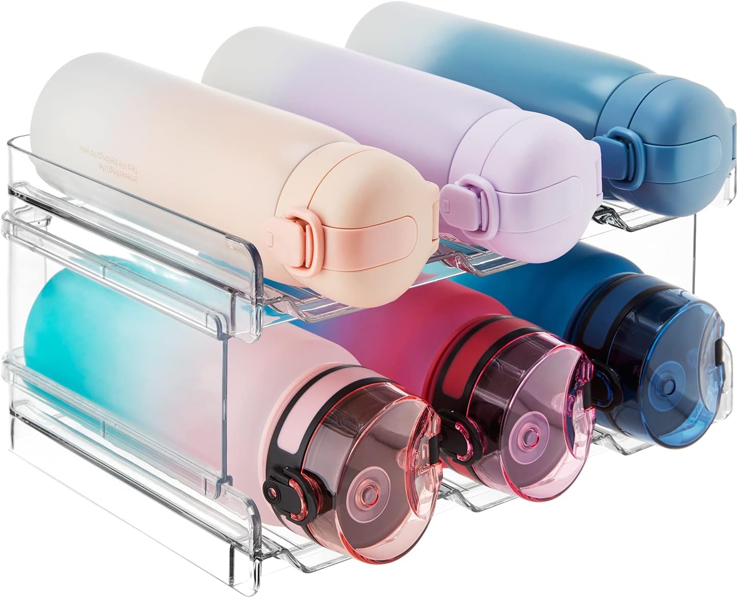 Lifewit Stackable Water Bottle Organizer for Cabin...