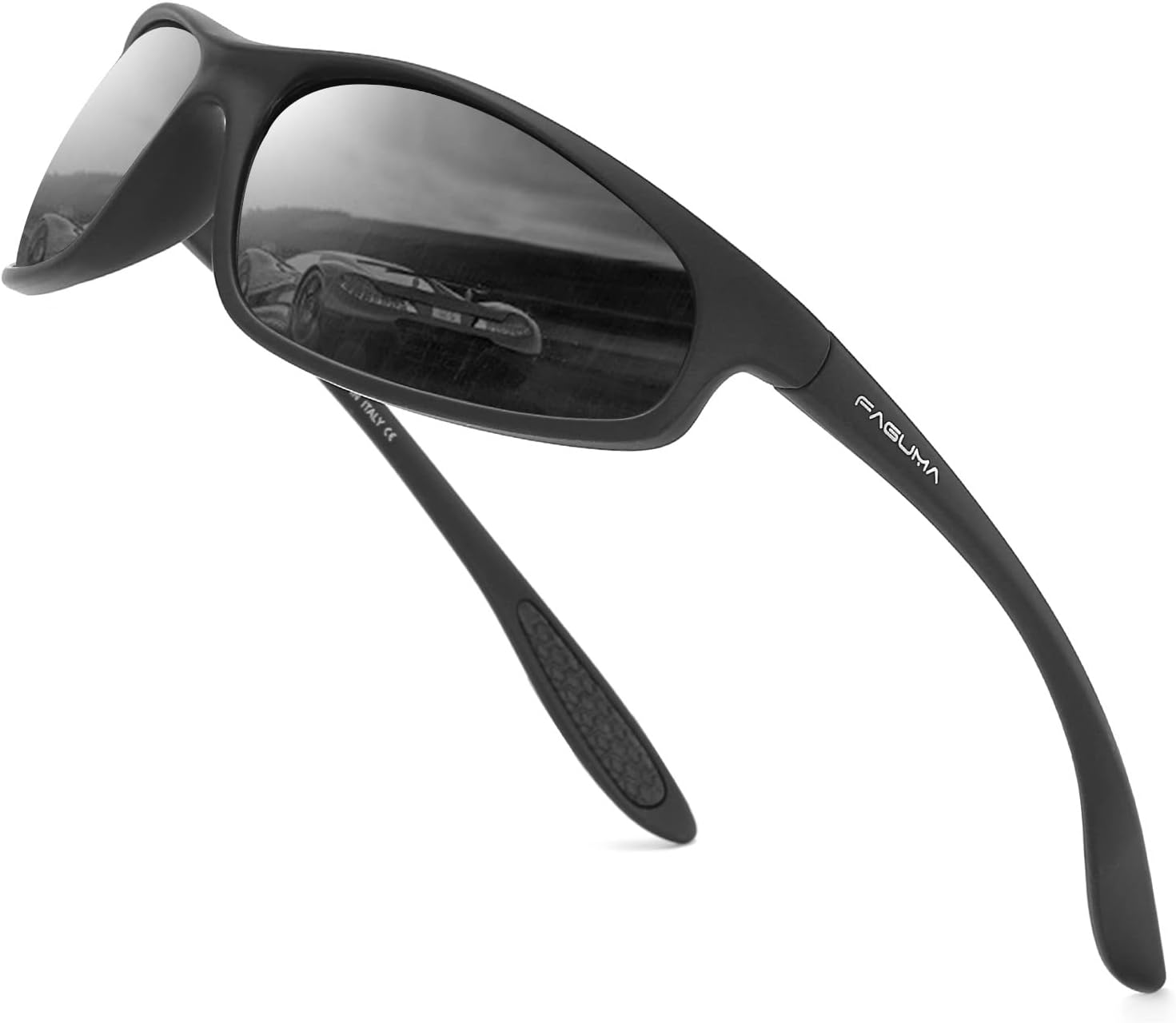 FAGUMA Polarized Sports Sunglasses For Men Cycling Driving Fishing UV400 Protect...