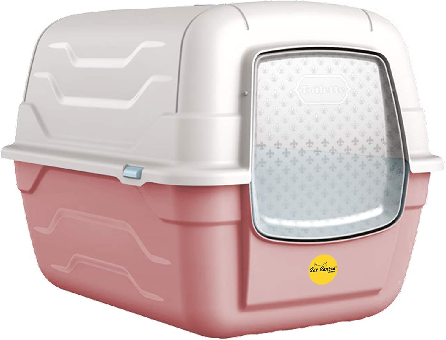 Cat Centre Cat Pink Hooded Litter Tray Box Large Enclosed Loo Indoor Puppy Kitty...