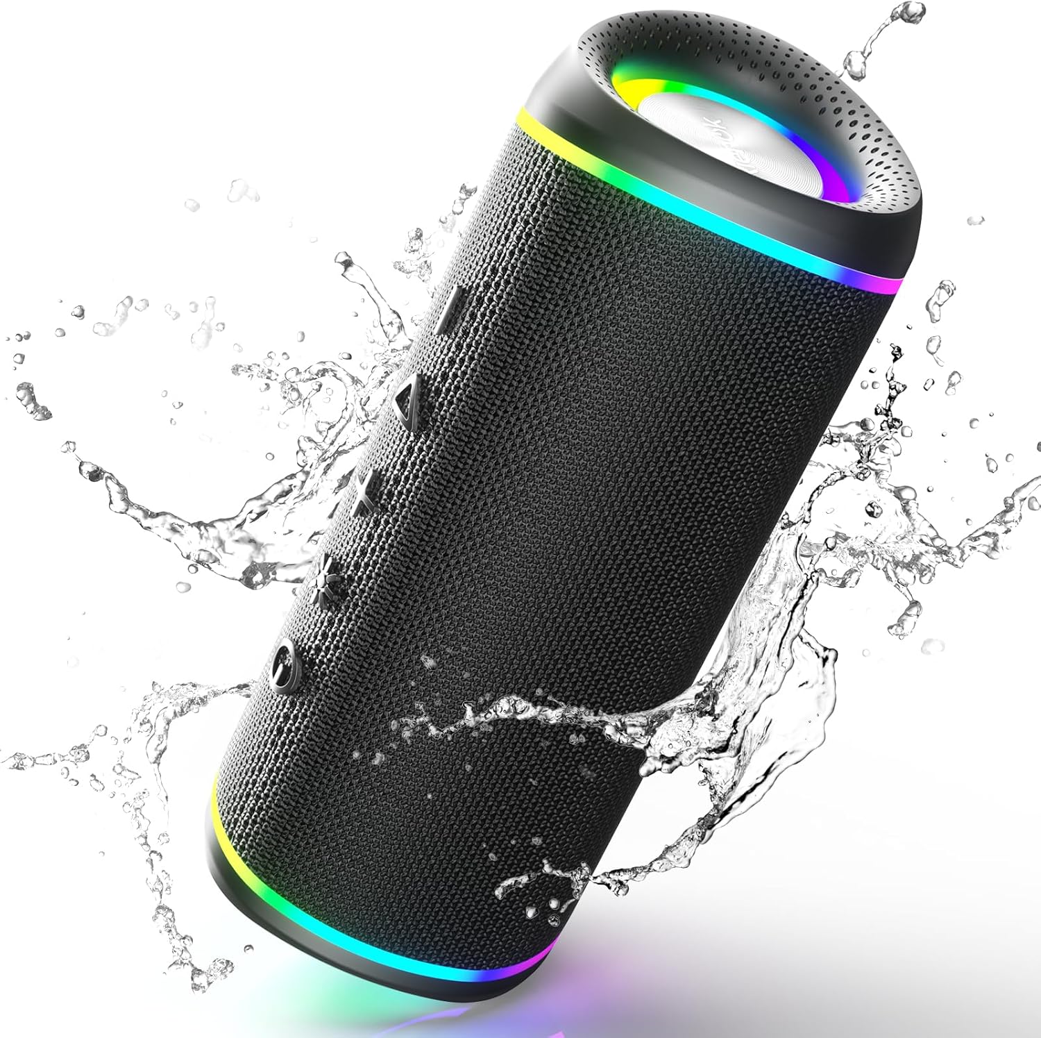 RIENOK Bluetooth Speaker Wireless Portable Waterproof Speaker with 10-Hour Playt...