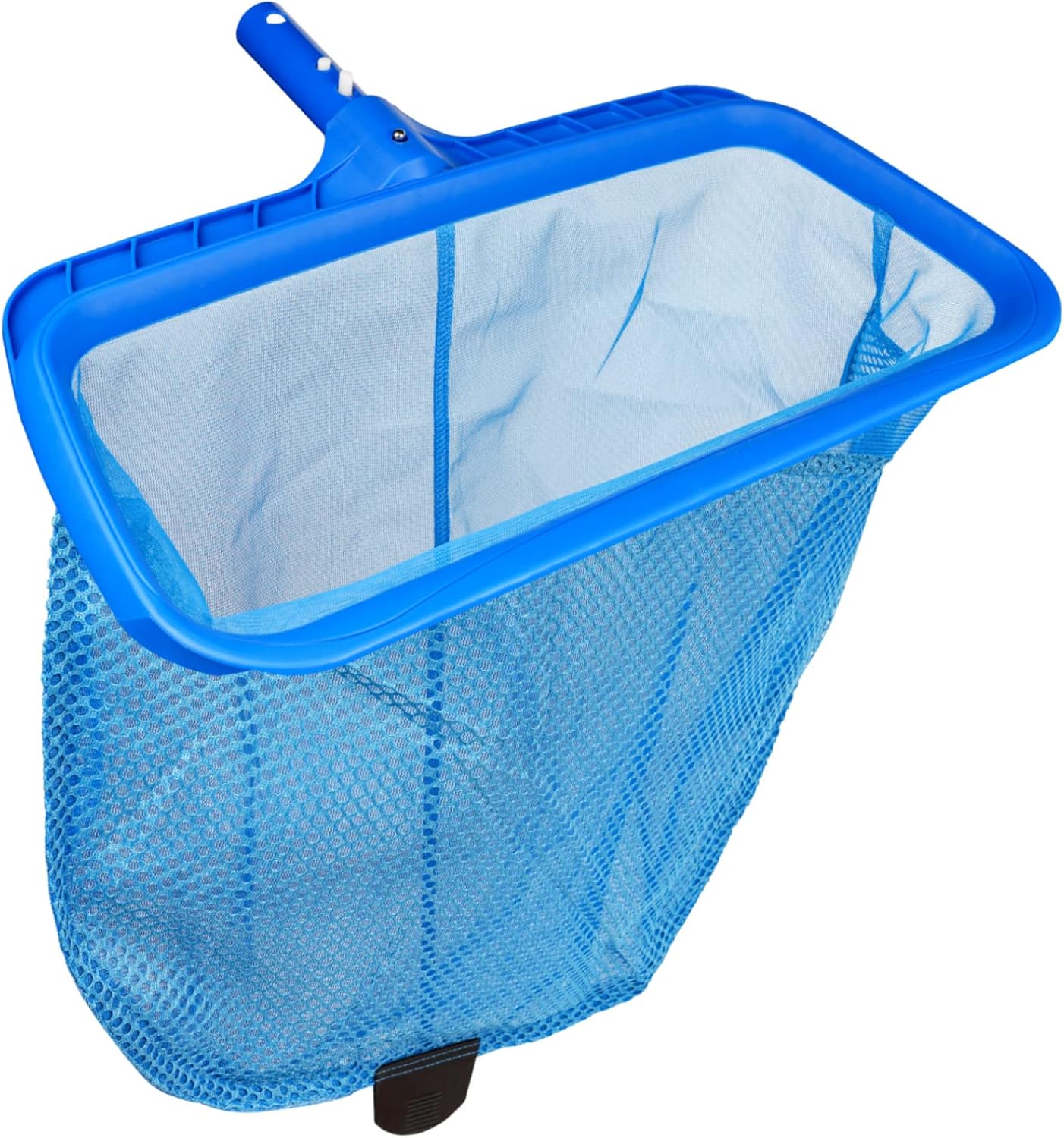 Poolvio Swimming Pool Skimmer Net, Fine Mesh Pool Leaf Rake Net with Double-Laye...